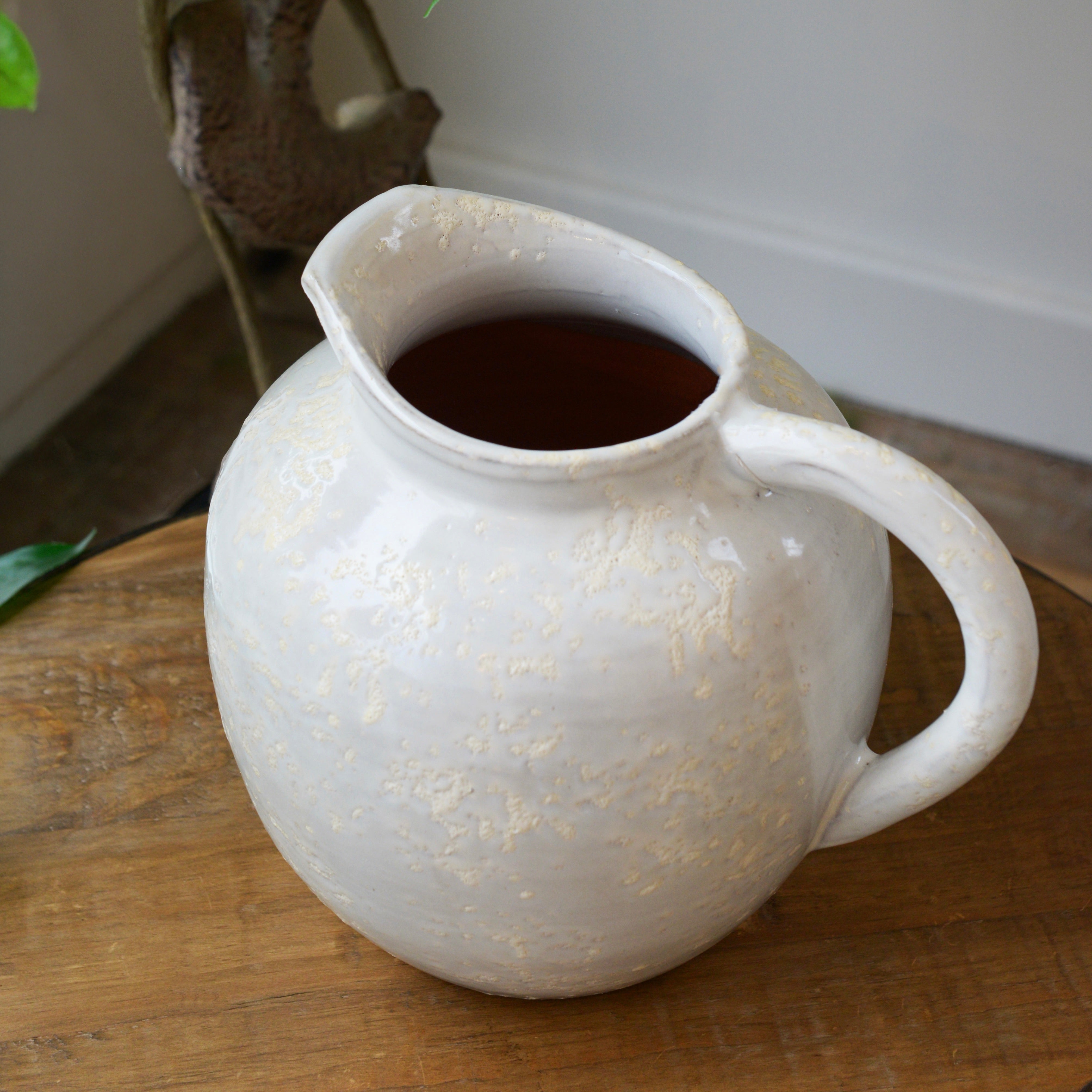 White Rustic Jug
