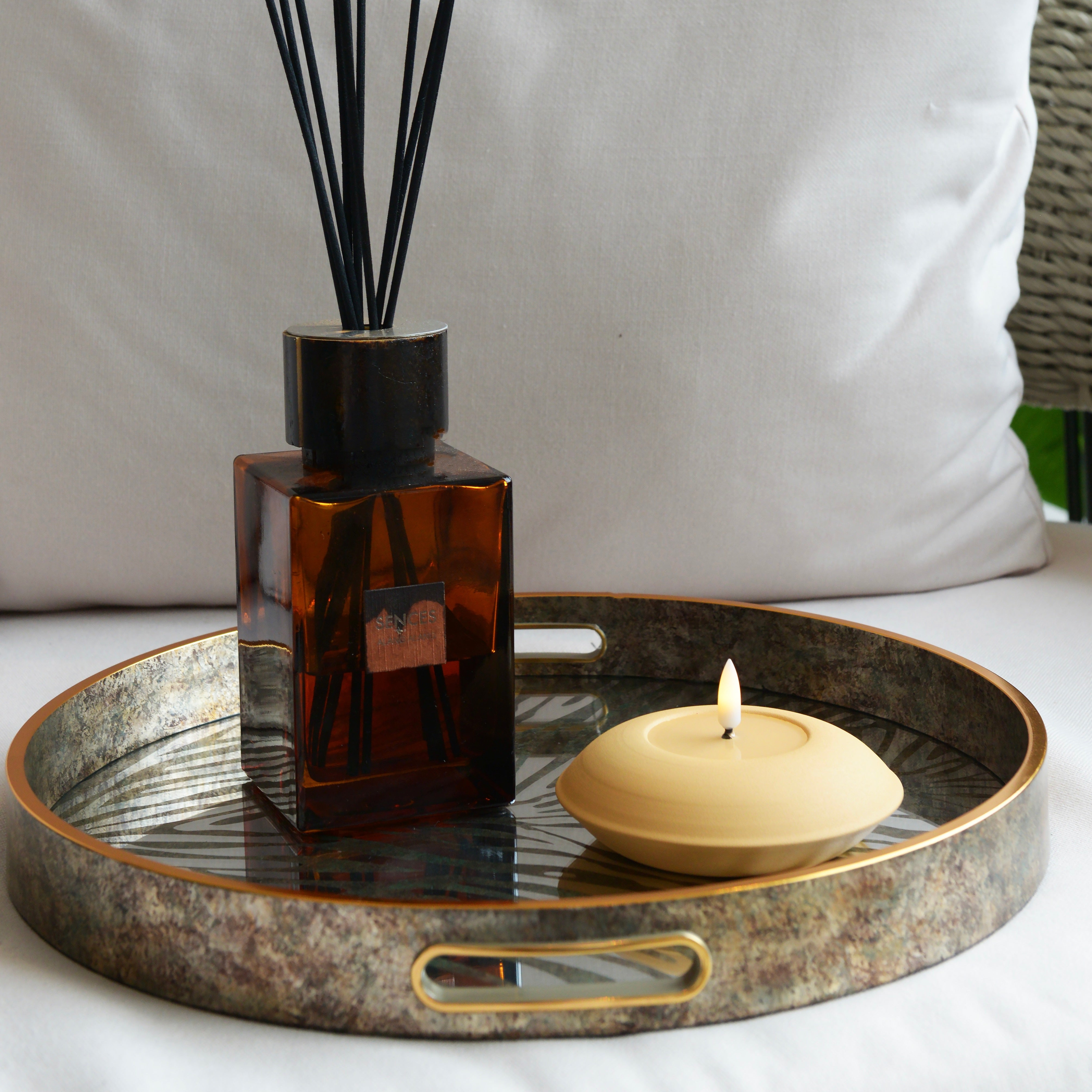Zebra Pattern Tray