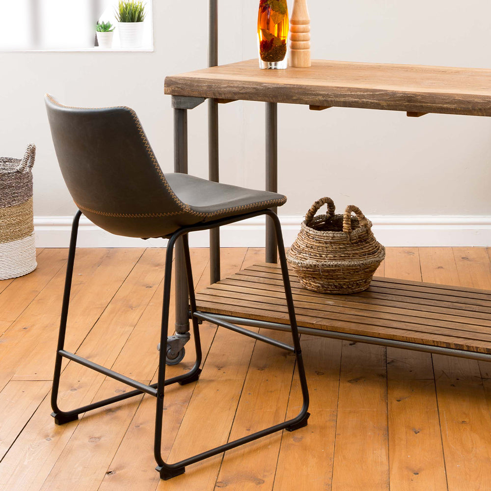 Dale Counter Stool in Grey