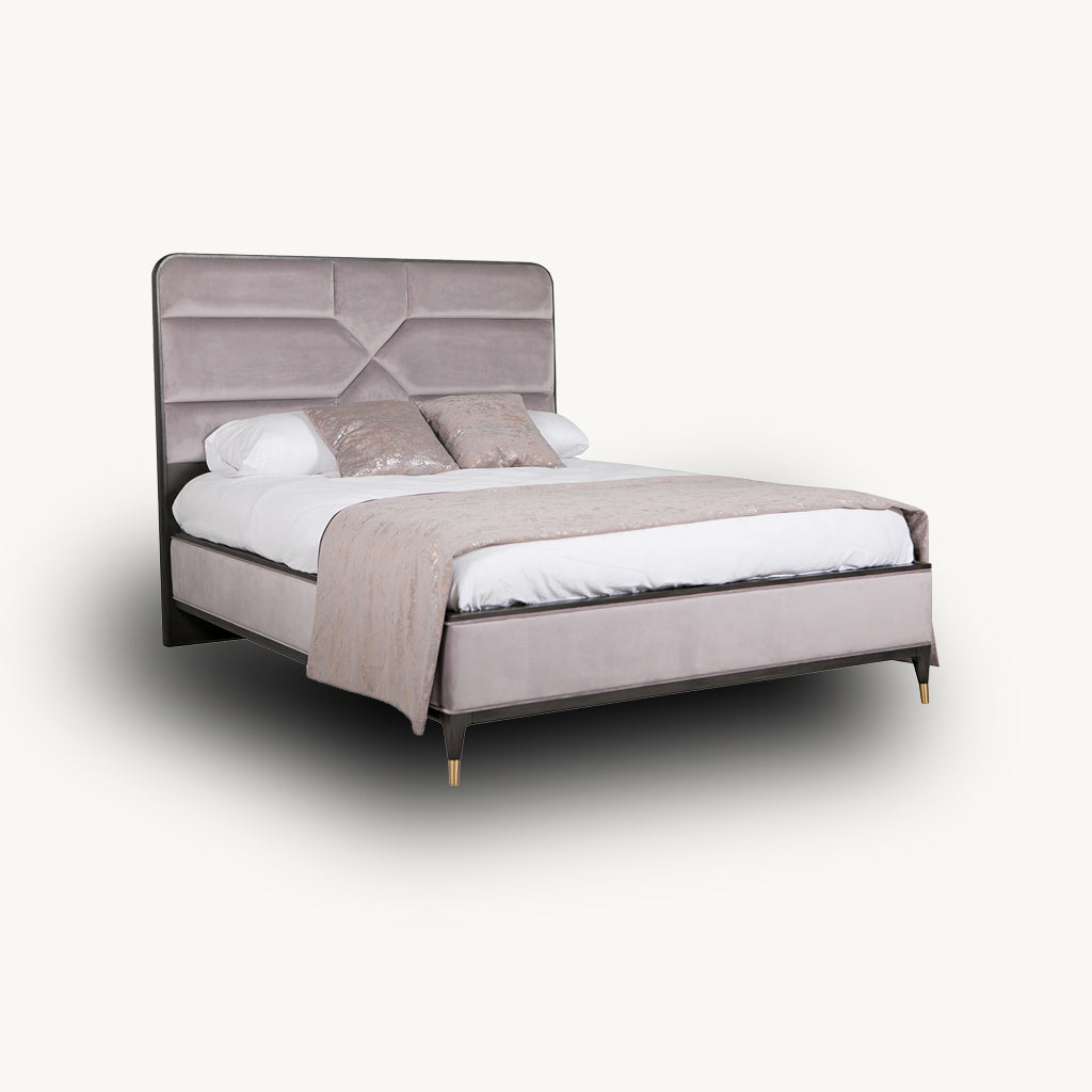Dante Bed Base in Black