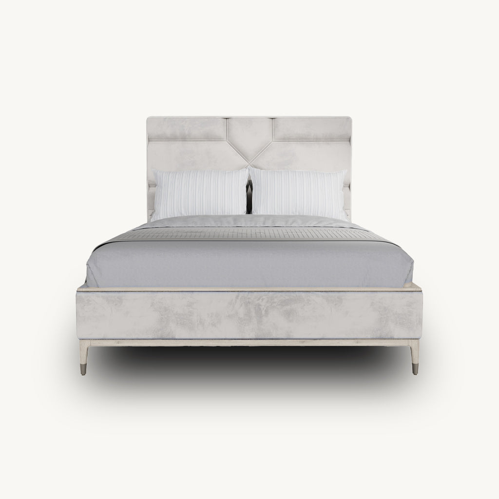 Dante Bed Base in Beige