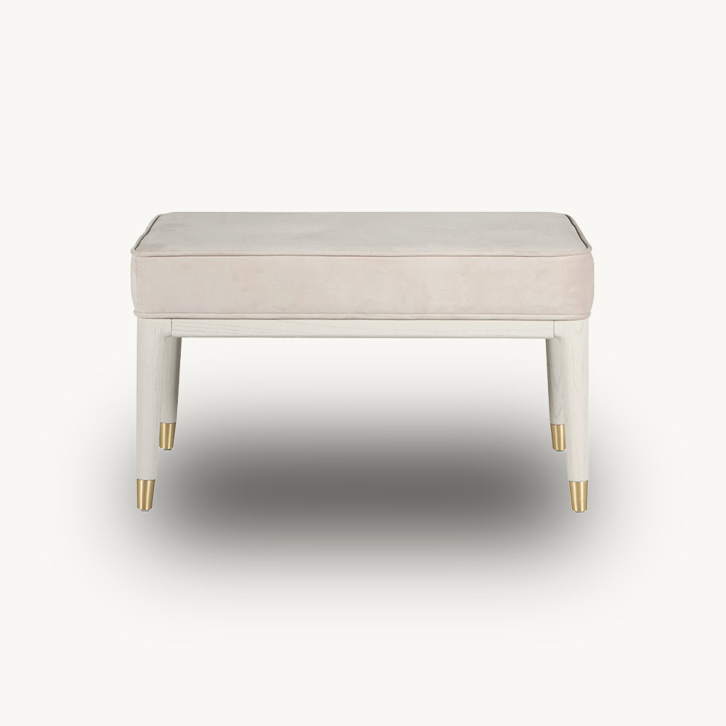 Dante Dressing Table Stool in Beige