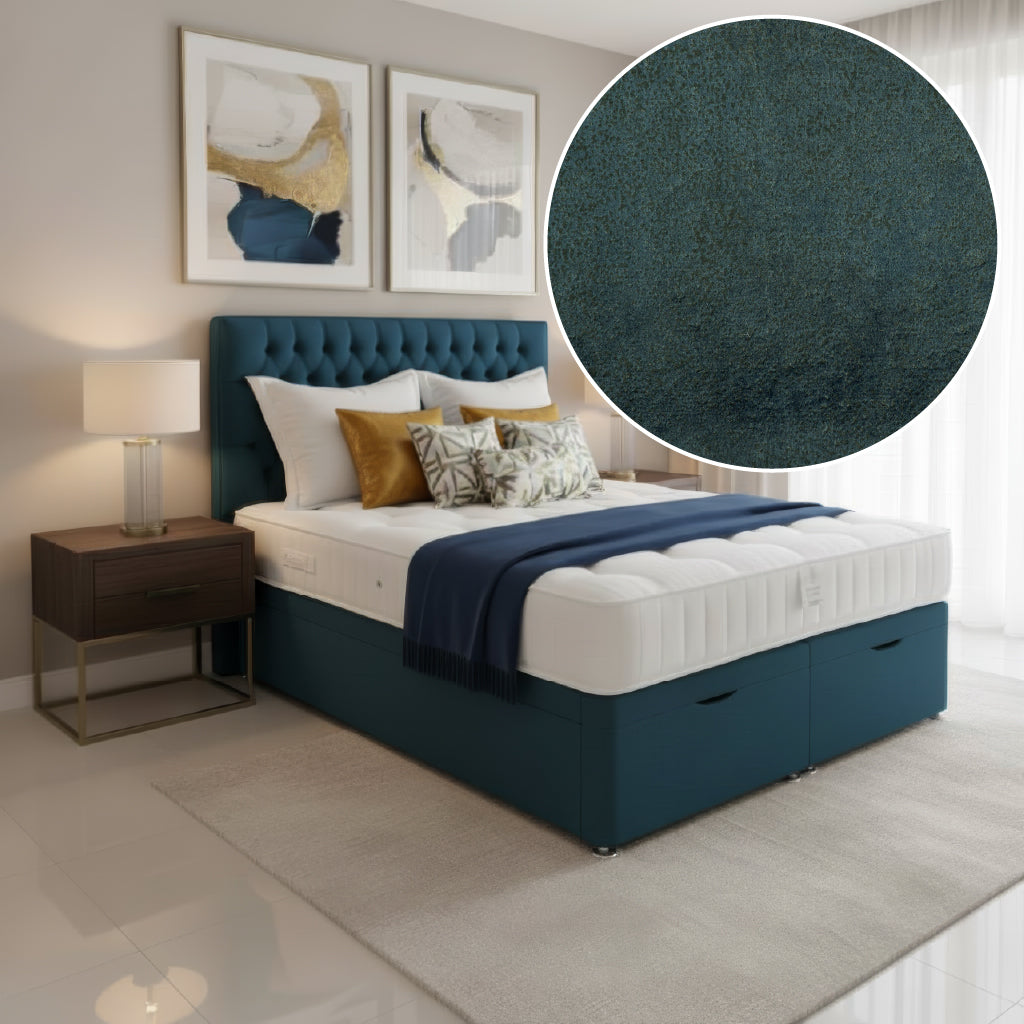 Arighi Bianchi Antoinette Headboard in Daytona Ocean