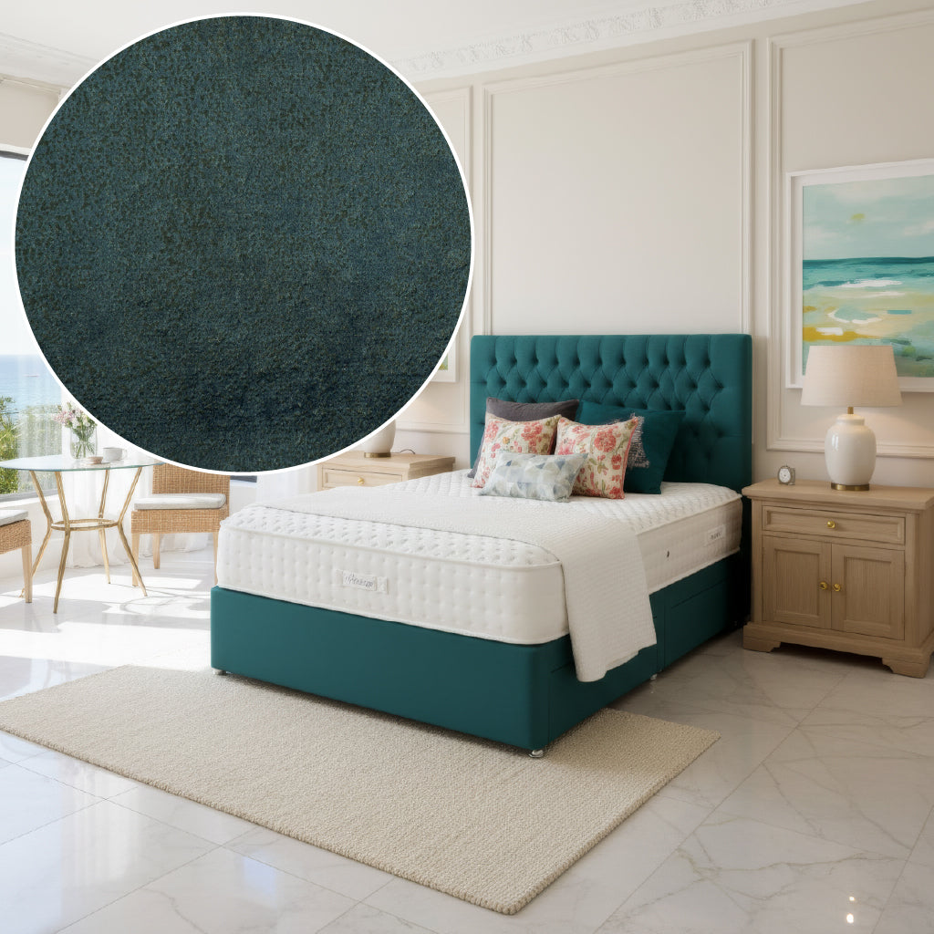 Arighi Bianchi 4 Drawer Antoinette Bed in Daytona Ocean