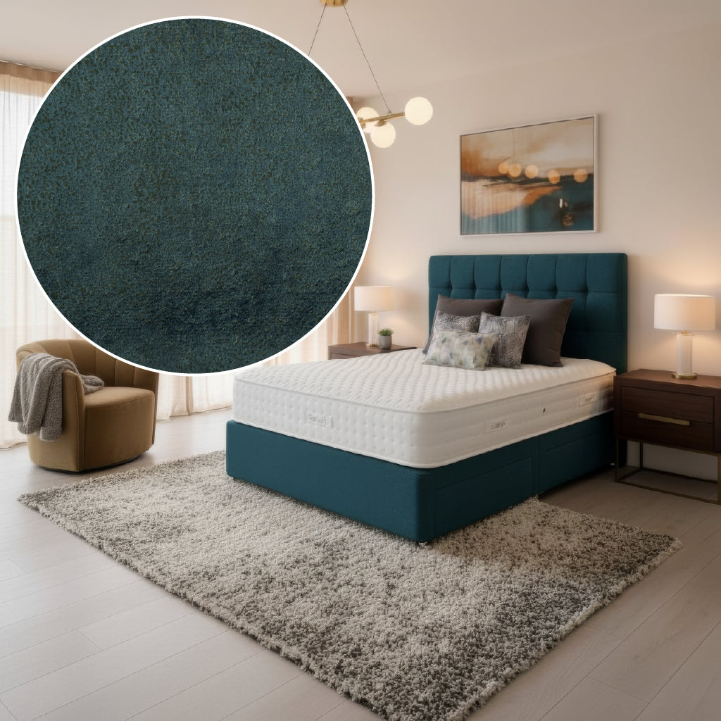 Arighi Bianchi 4 Drawer Broadway Bed in Daytona Ocean