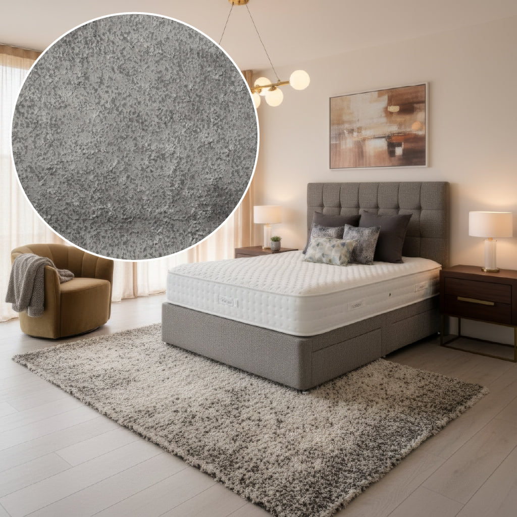 Arighi Bianchi Broadway Headboard in Daytona Silver