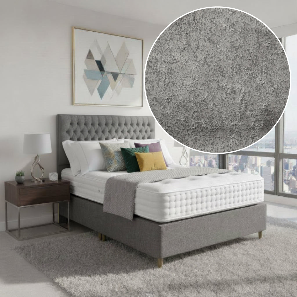 Arighi Bianchi Antoinette Bed in Daytona Silver