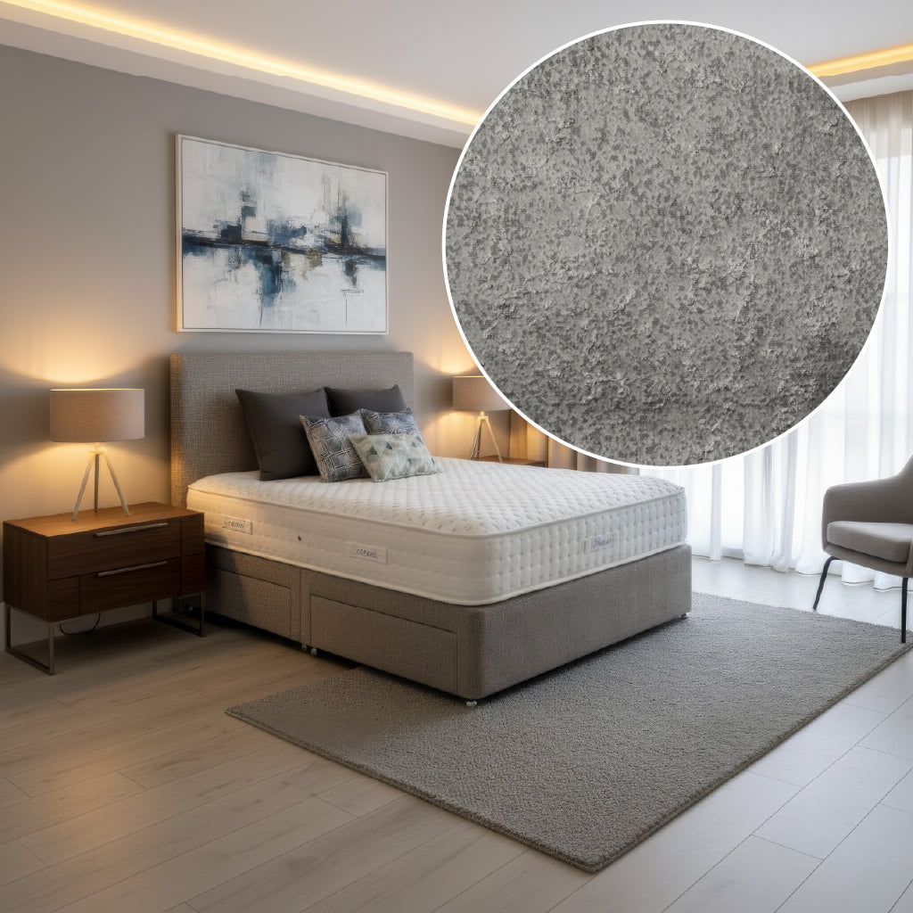 Arighi Bianchi 4 Drawer Prarie Bed in Daytona Silver