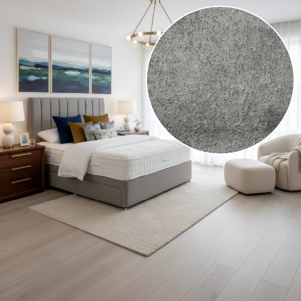 Arighi Bianchi 4 Drawer Gene Bed in Daytona Silver