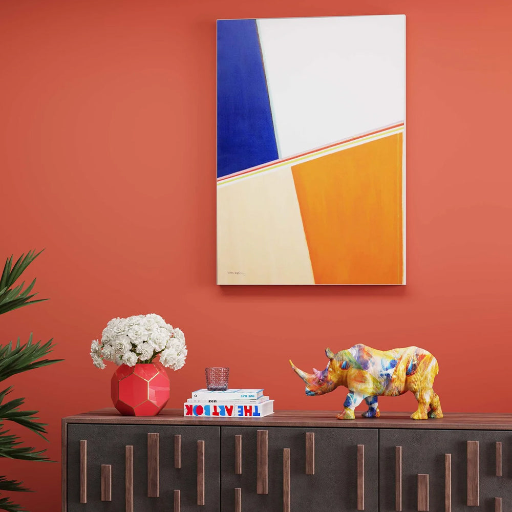 Deco Coloured Rhino