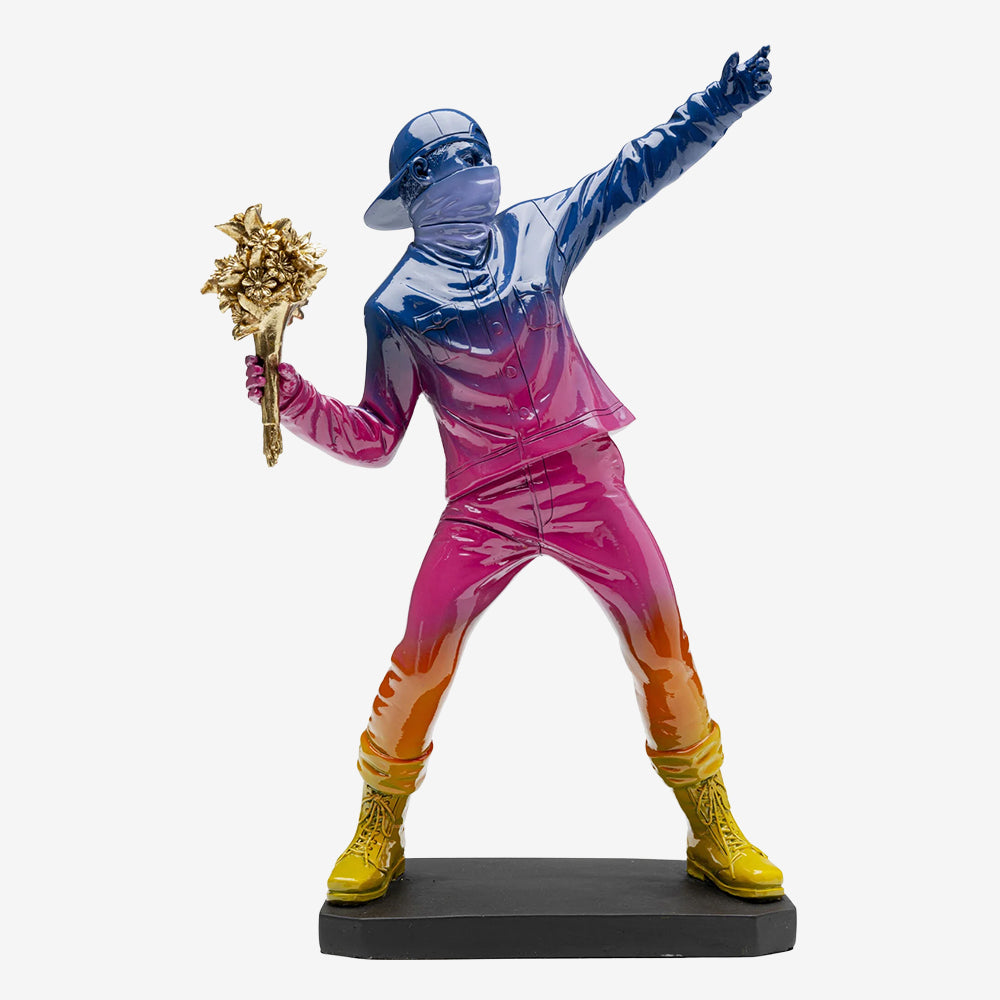 Deco Street Art Rainbow Figurine