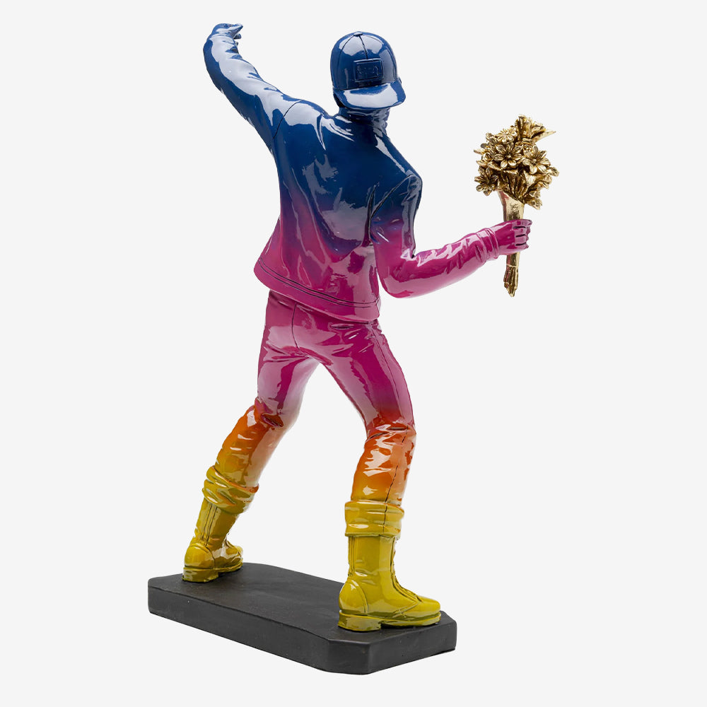 Deco Street Art Rainbow Figurine