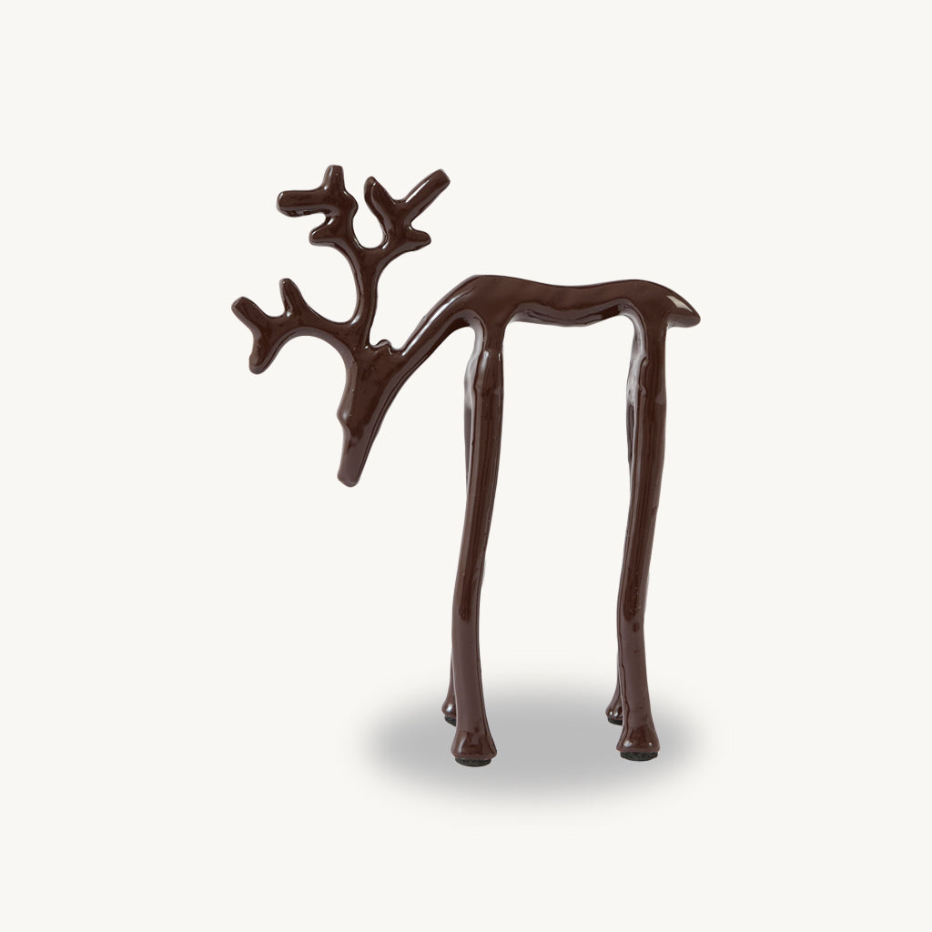 Metal Abstract Deer Ornament