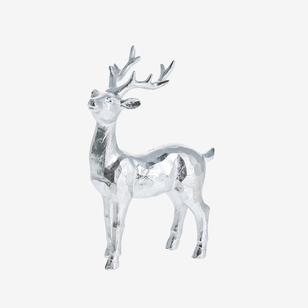 Deer Decoration in Silver