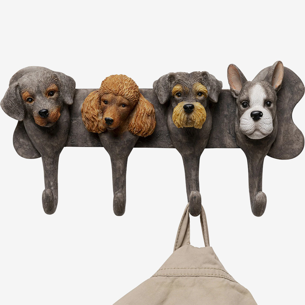 Dog Family Coat Rack