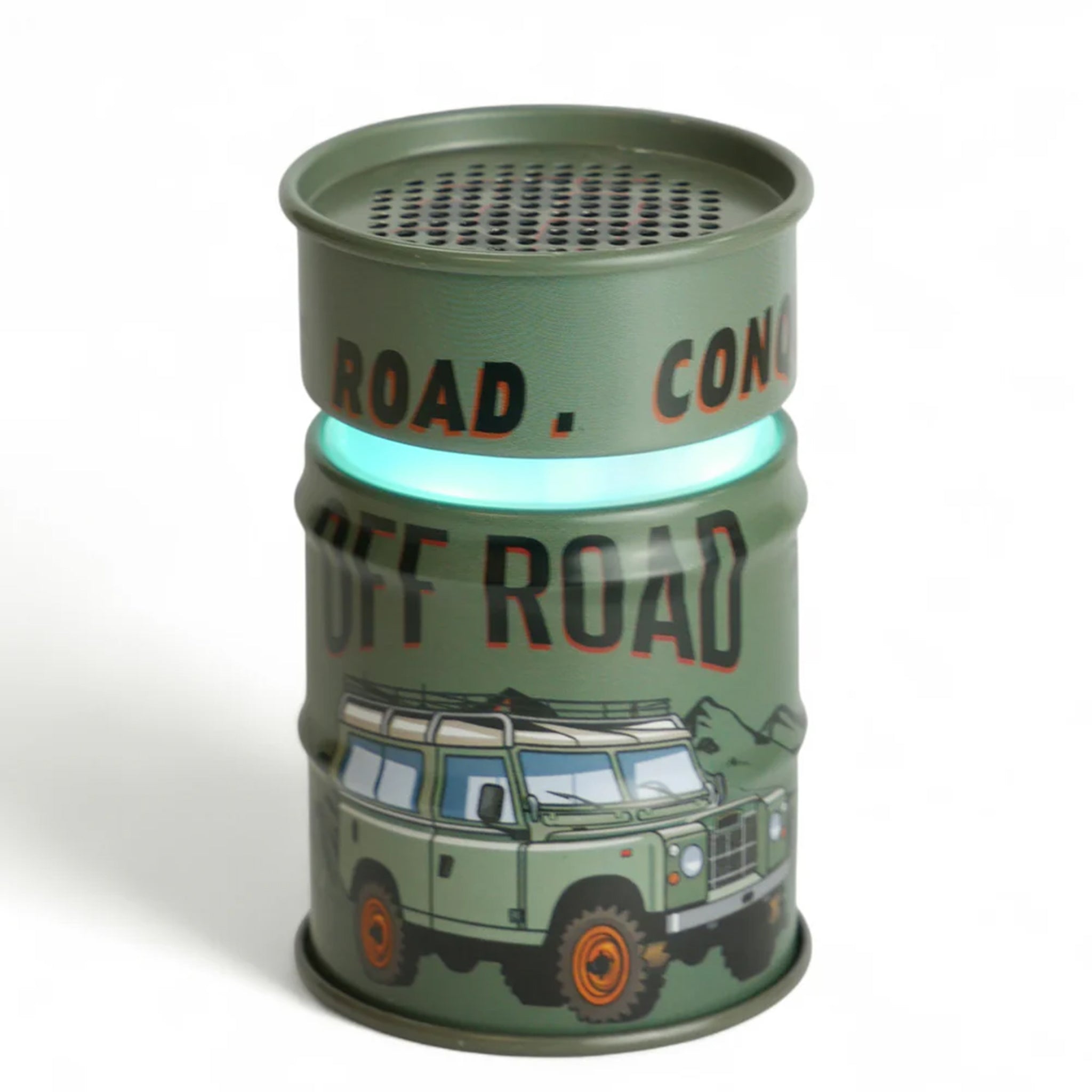 DrumBeat Bluetooth Speaker in 4x4 Green