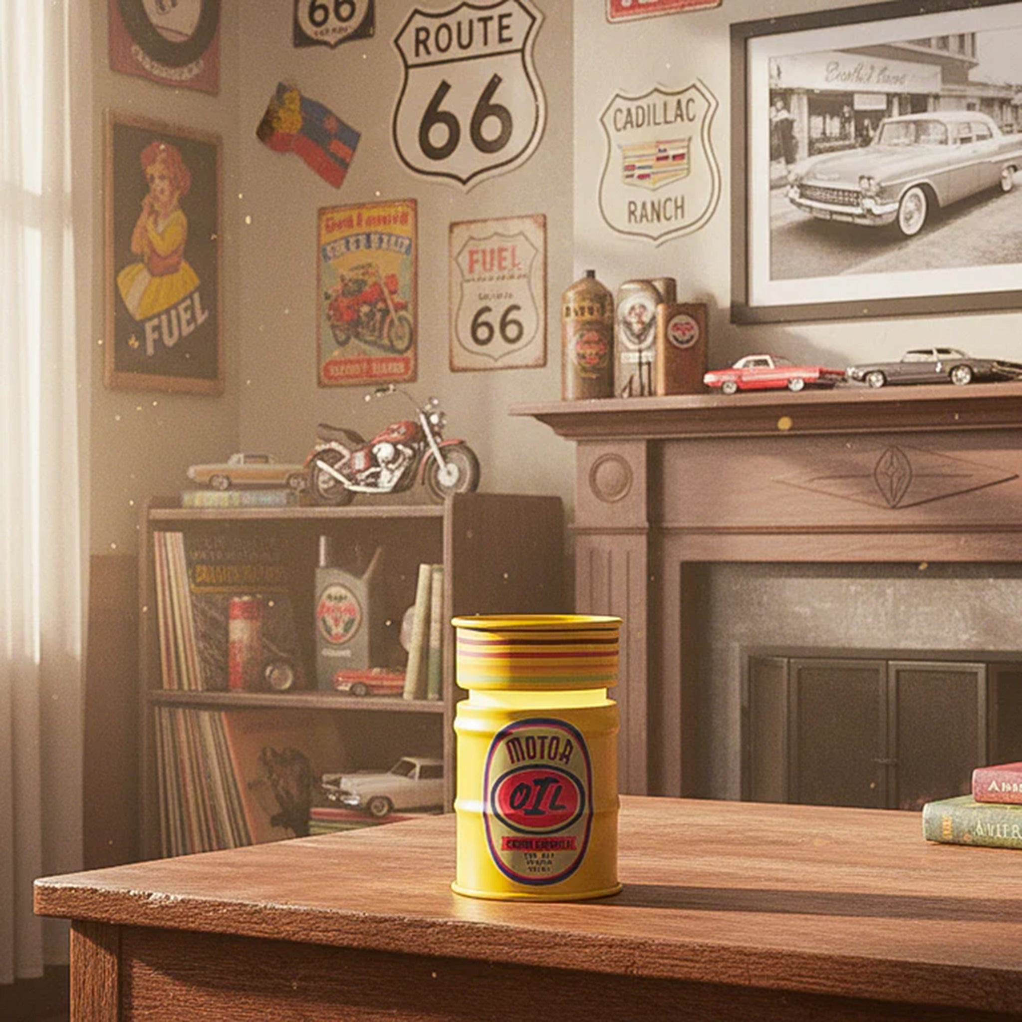 DrumBeat Bluetooth Speaker in Oil Yellow