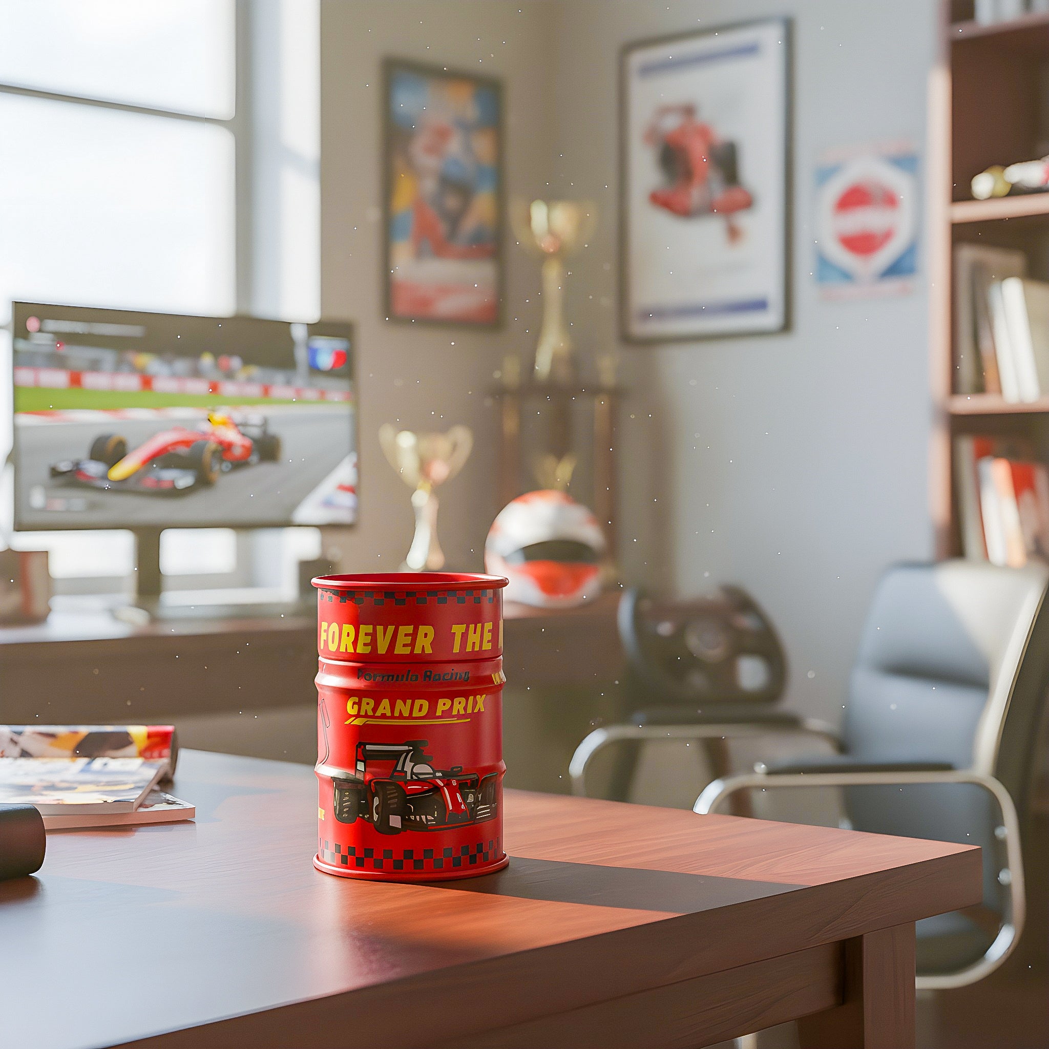 DrumBeat Bluetooth Speaker in Racing Red