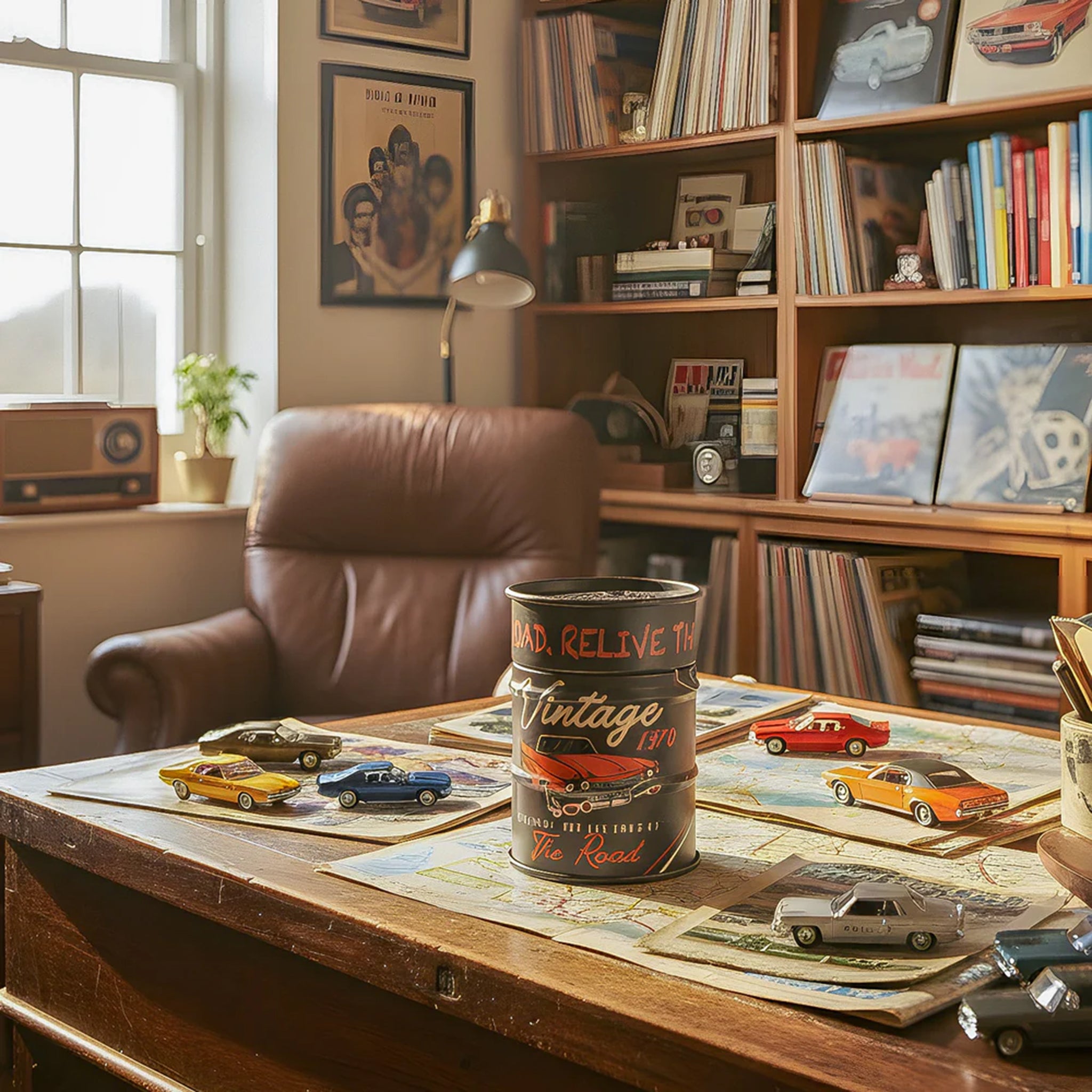 DrumBeat Bluetooth Speaker in Vintage Grey