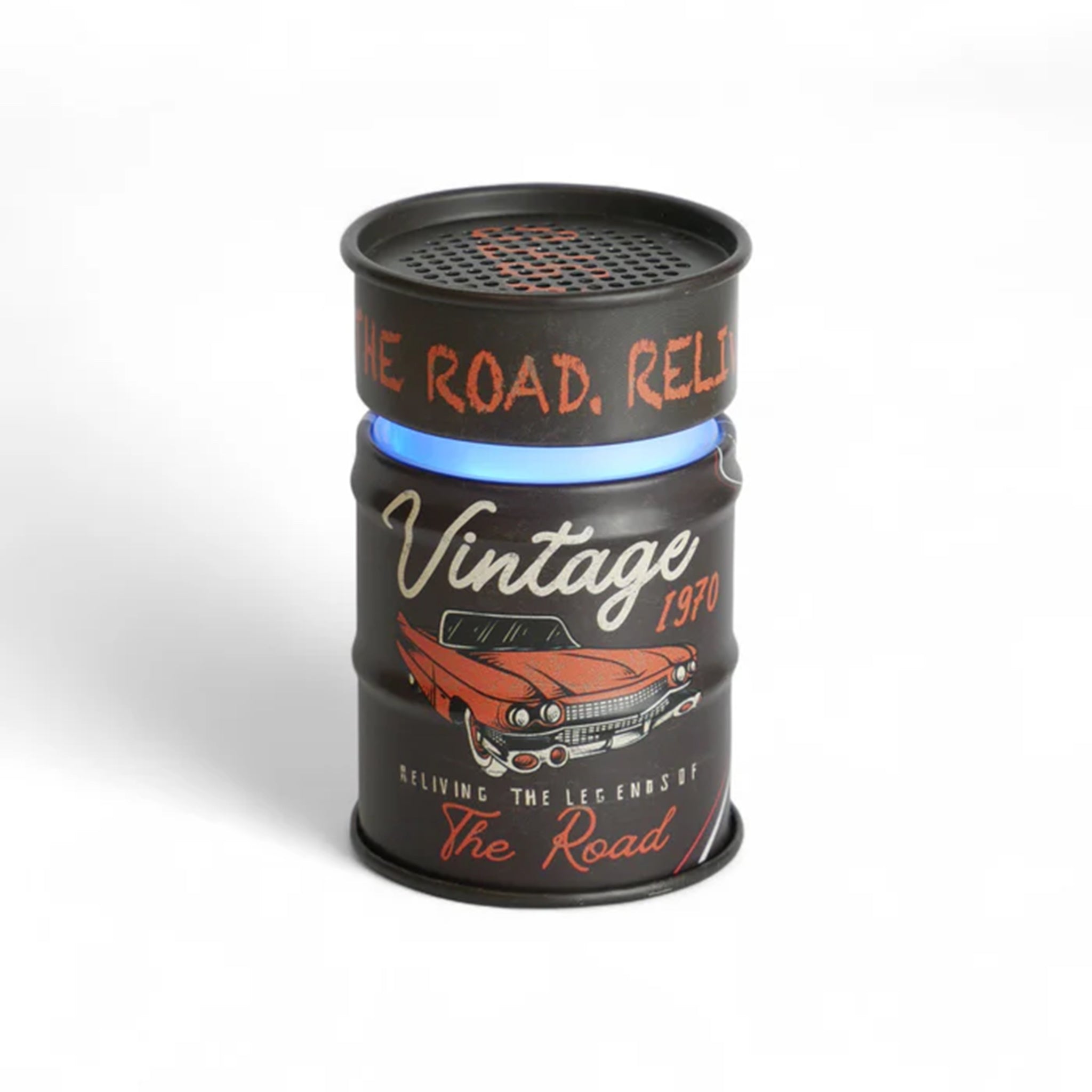 DrumBeat Bluetooth Speaker in Vintage Grey