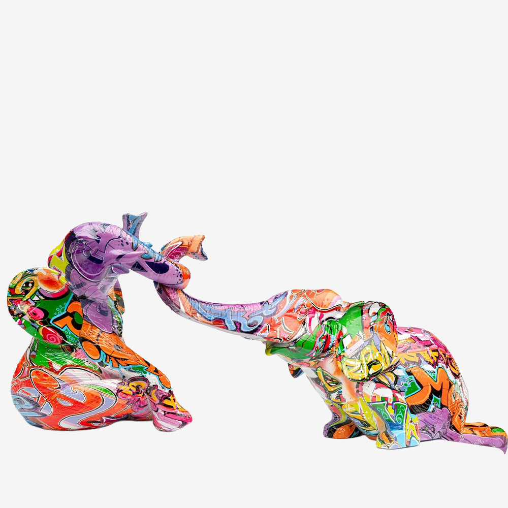 Zirkus Graffiti Elefant Set