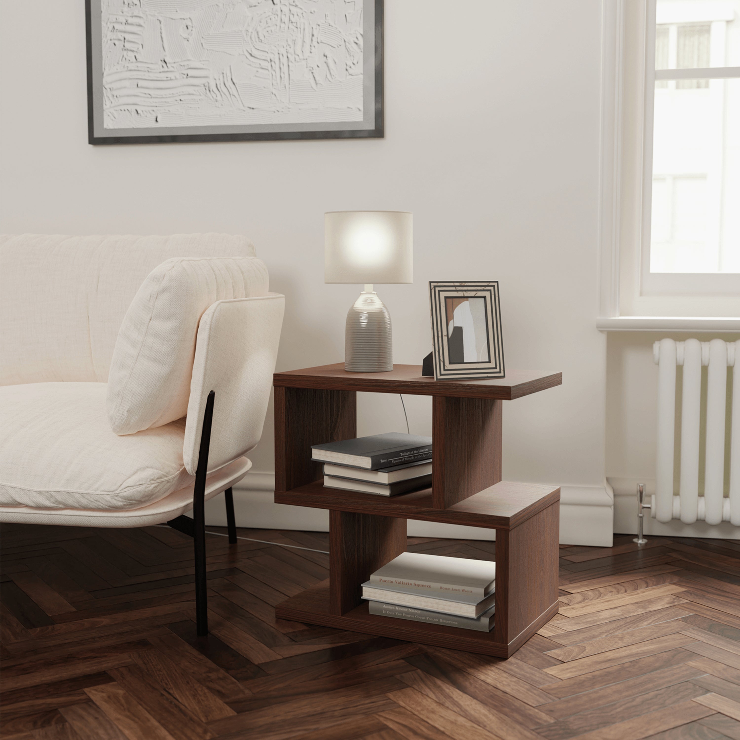 Embassy Lamp Table in Walnut
