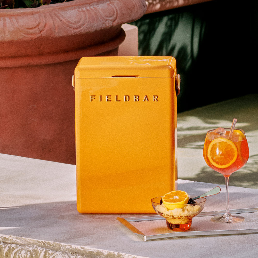 Fieldbar 10L Drinks Box Cooler in Orchard Orange