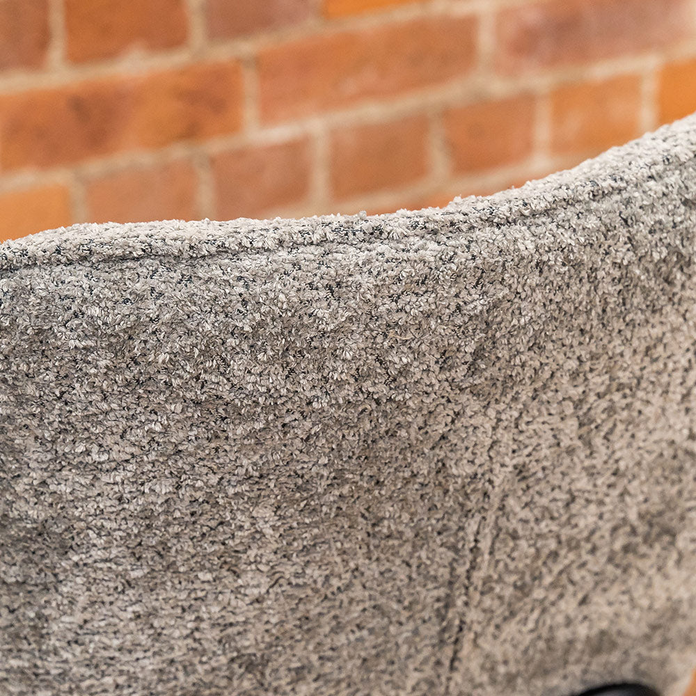 Brunswick Dining Chair in Boucle Grey