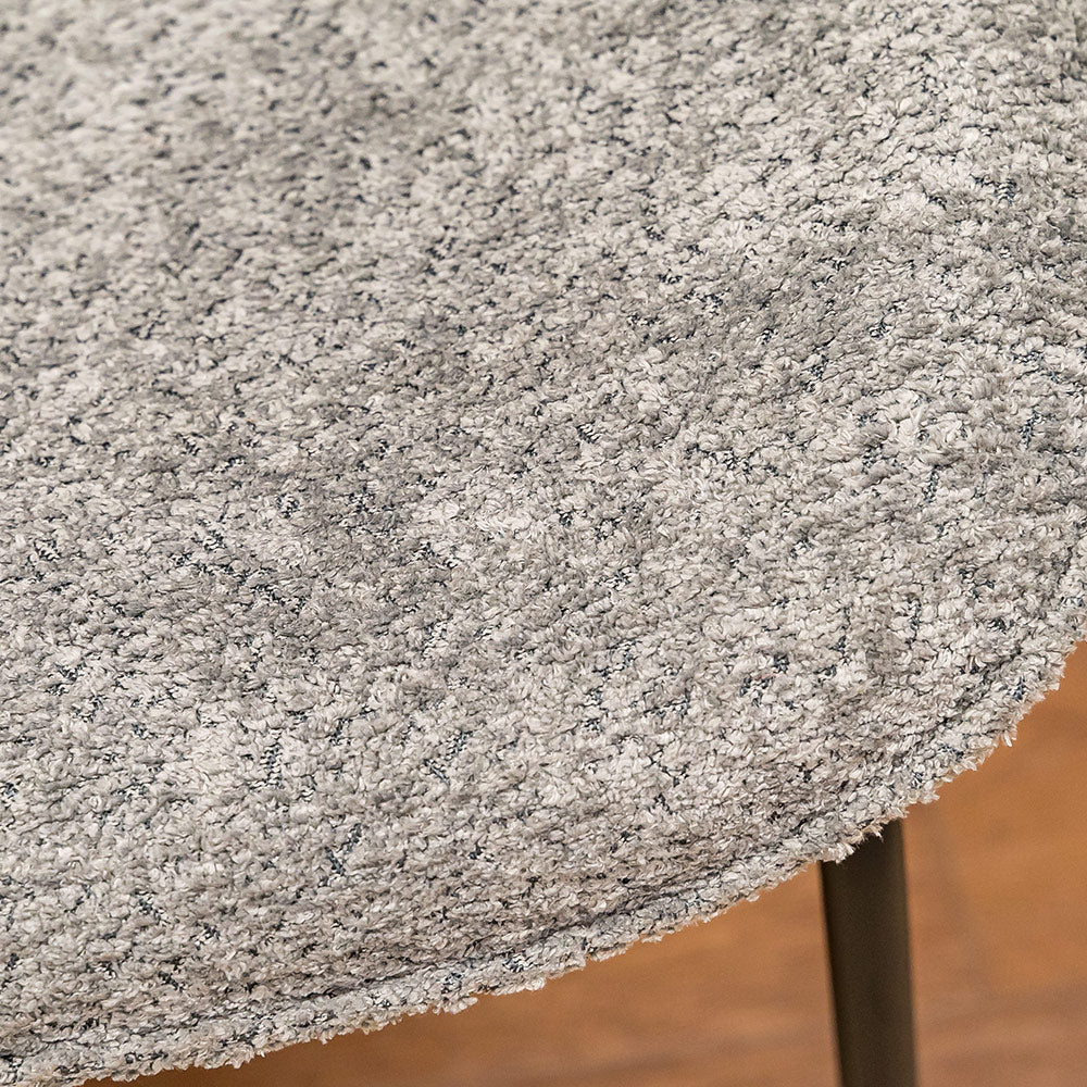 Brunswick Dining Chair in Boucle Grey