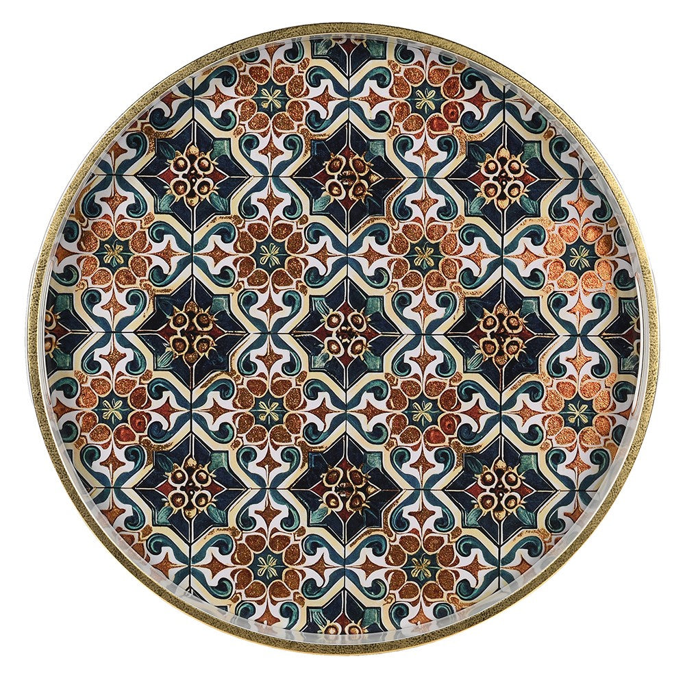 Moroccan Round Tray