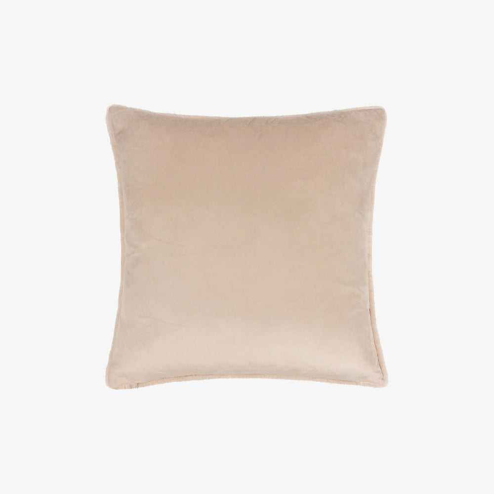 Faux Fur Cushion in Brûlée