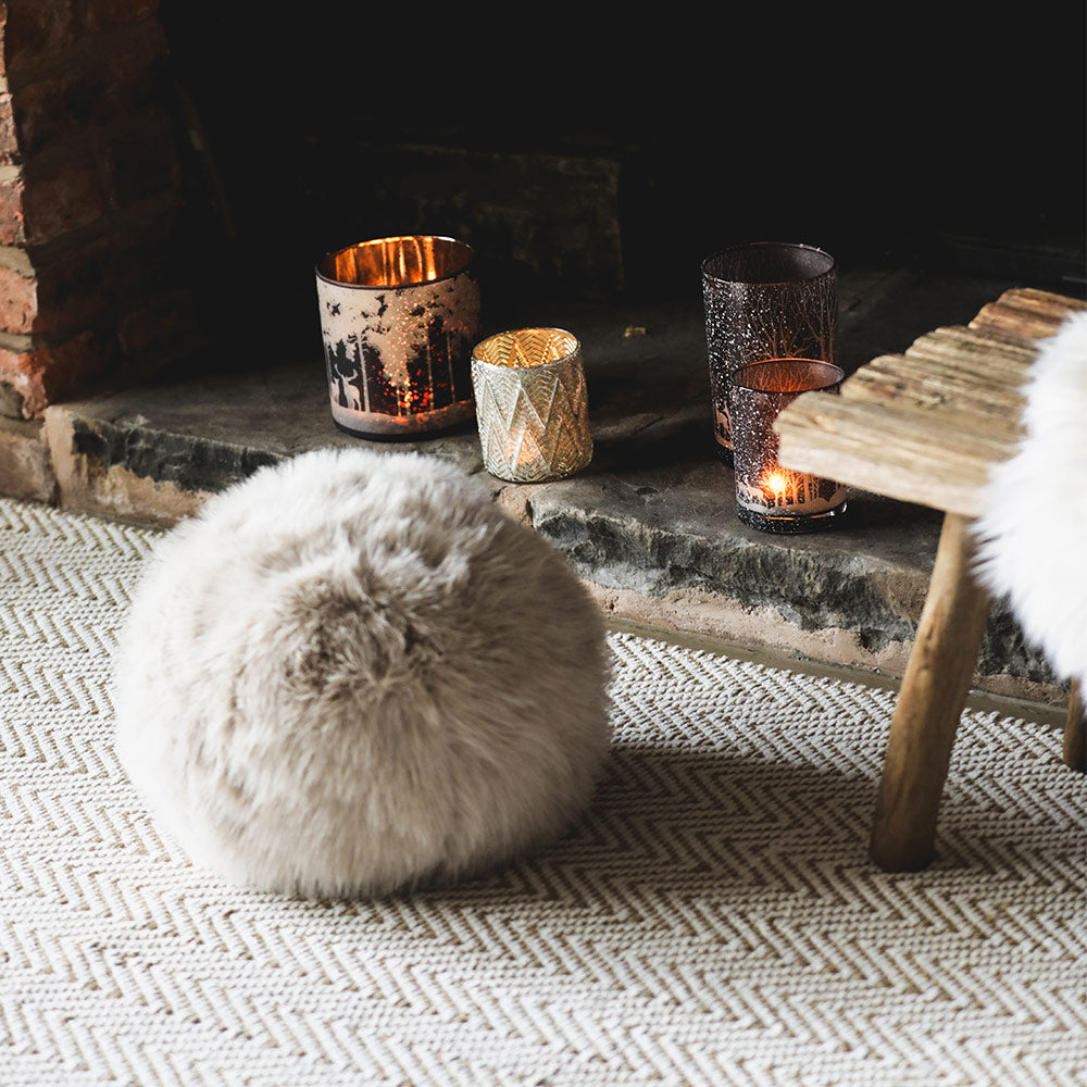 Fluffy Mink Cushion Ball