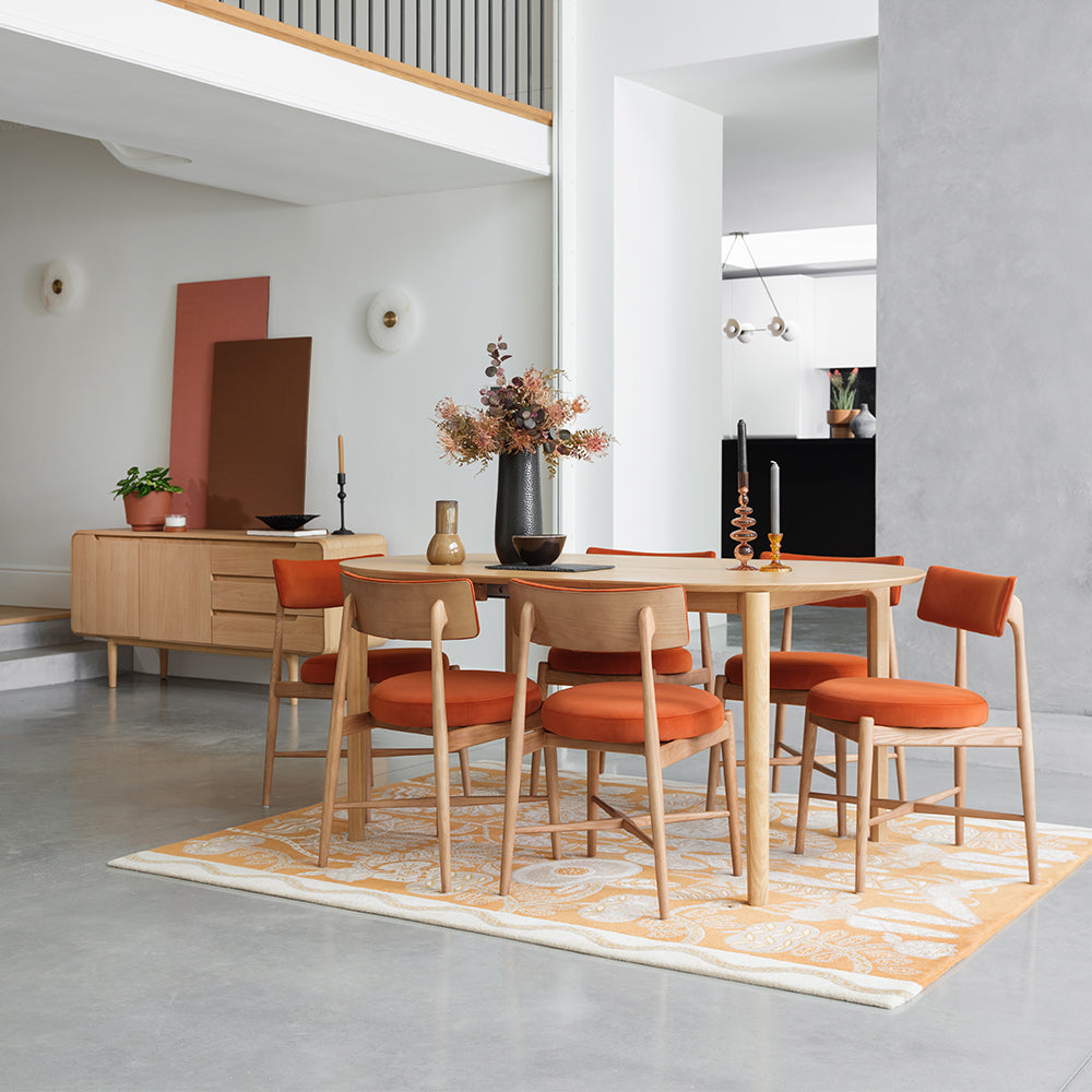 G Plan Winchester D-end Extending Dining Table
