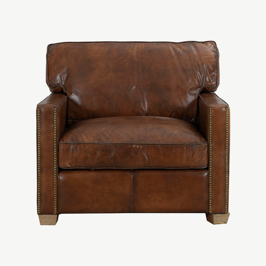 Tobermorey Chair in Vintage-Coffee