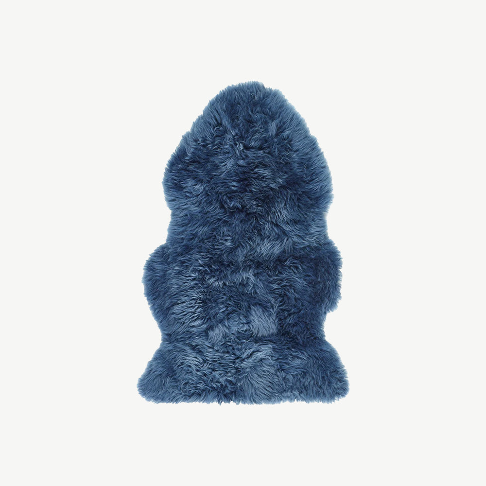 Australian Genuine Sheepskin Rug in Navy