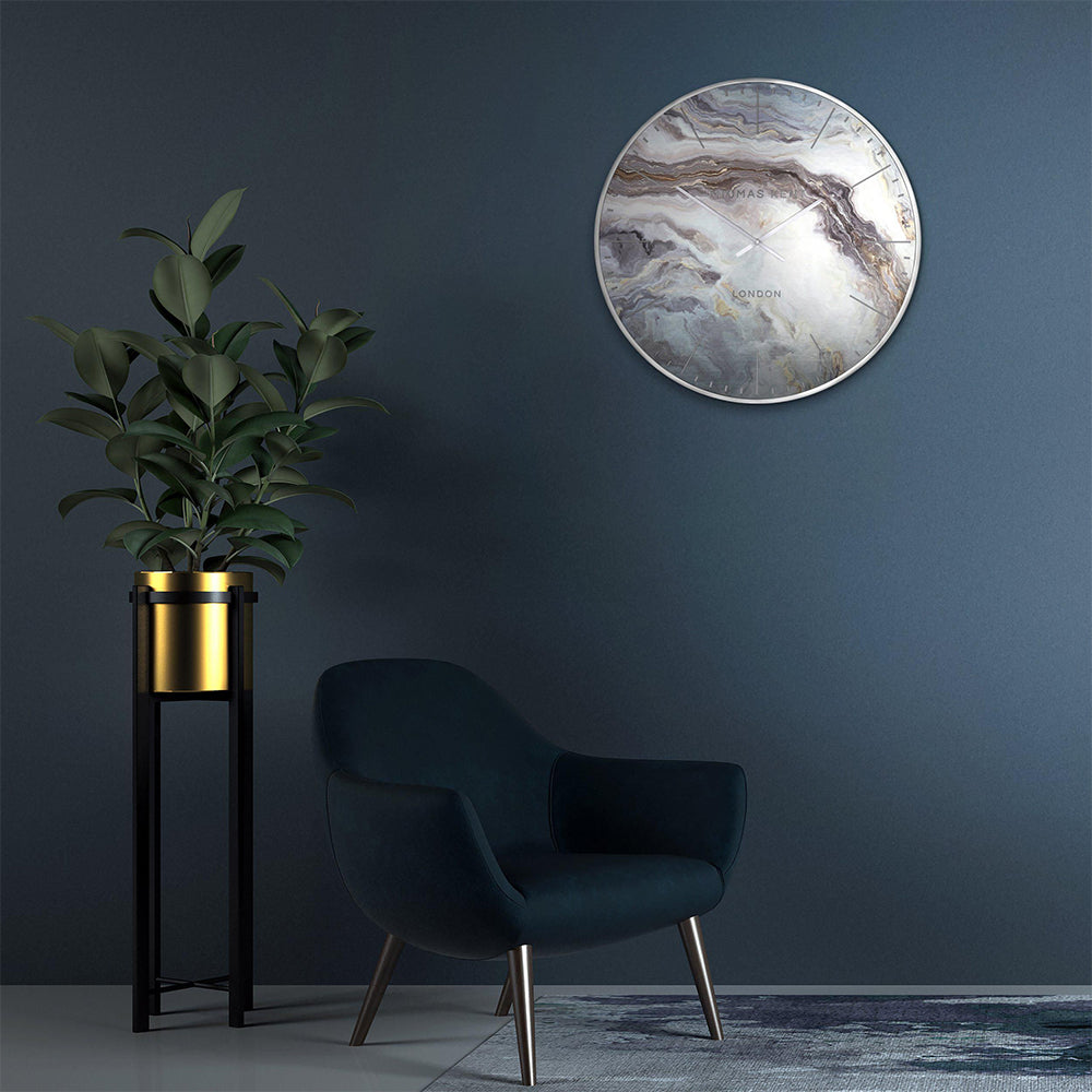 26" Glacier Oyster Grand Clock