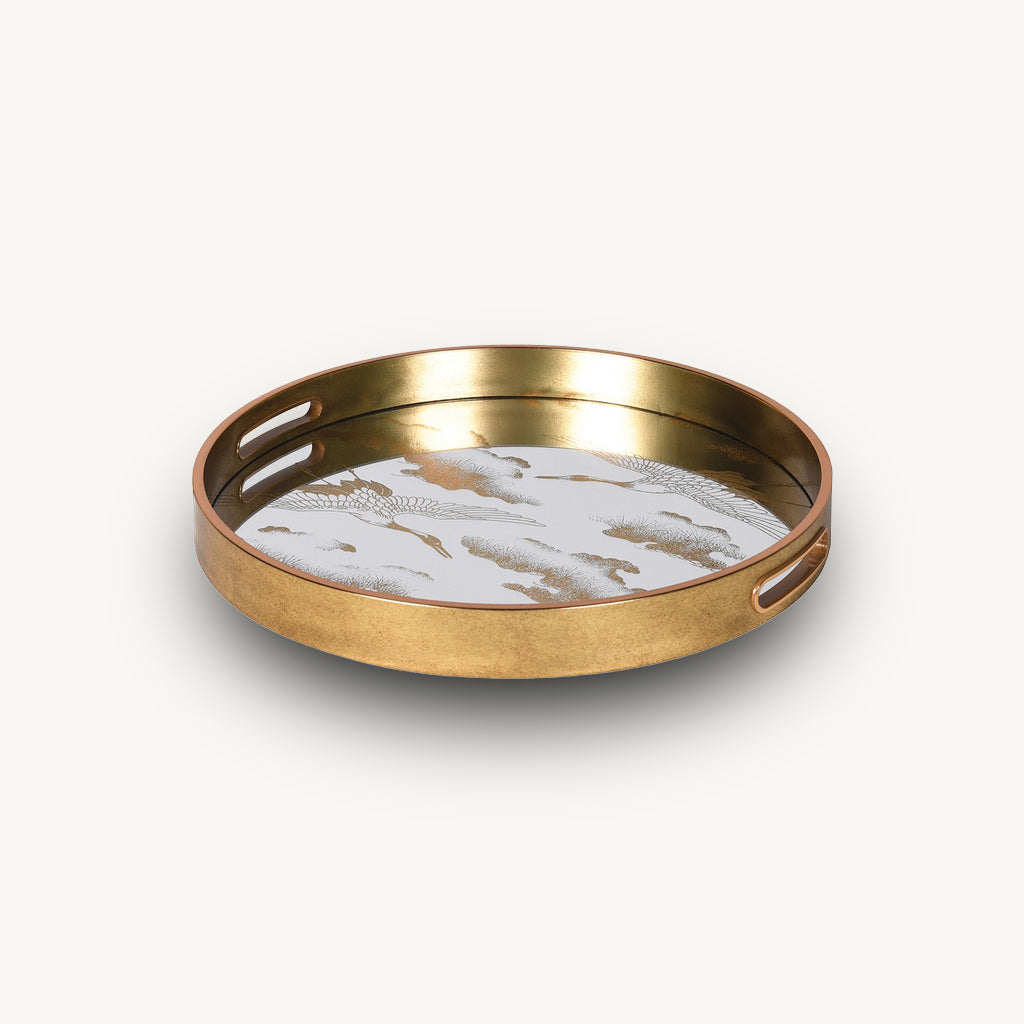 Golden Clouds Tray