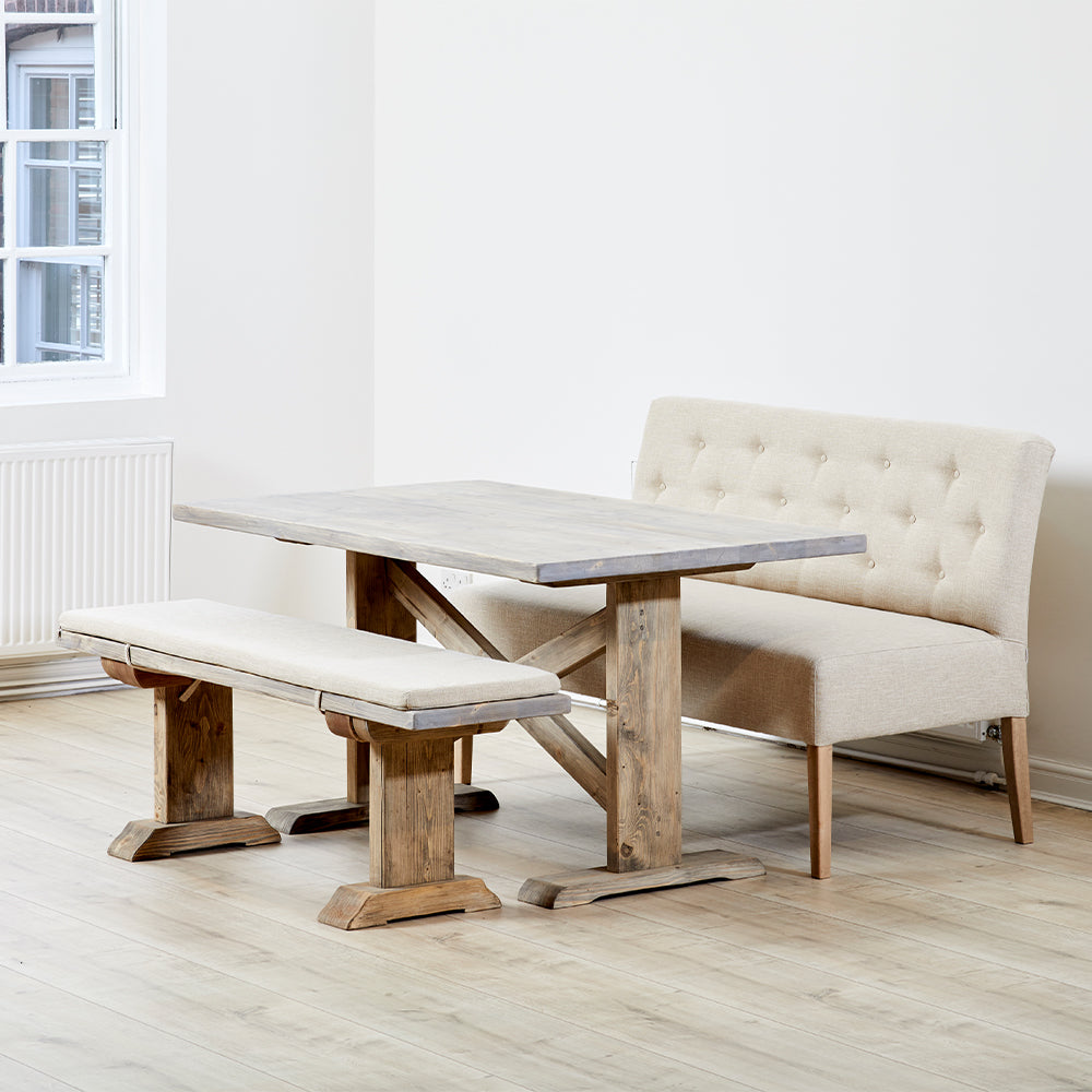 Grafton bench in Erin Cream