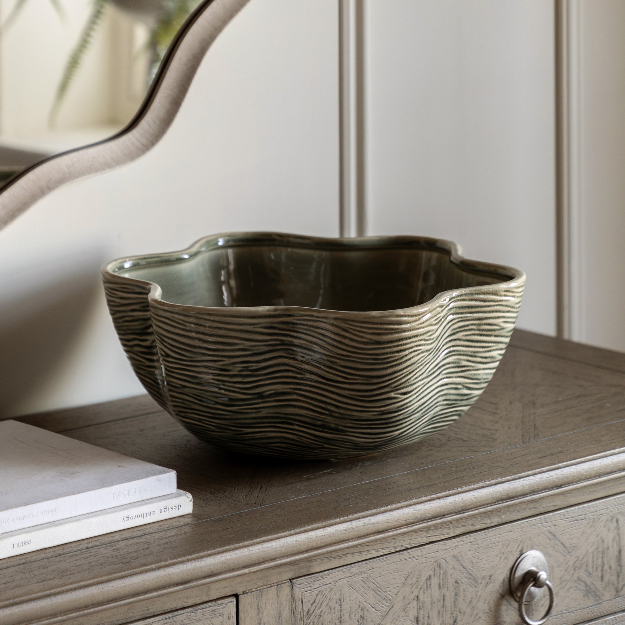 Green Glazed Bowl