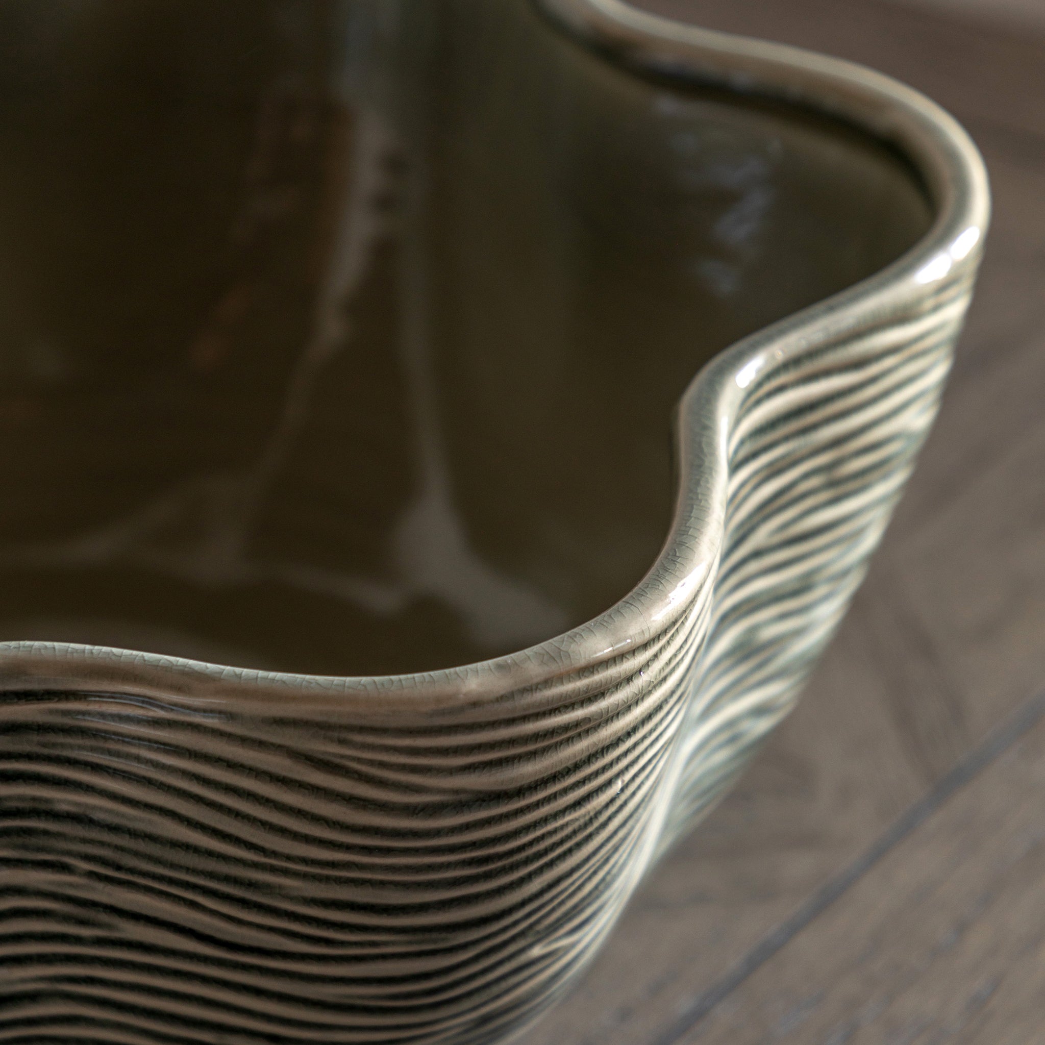 Green Glazed Bowl