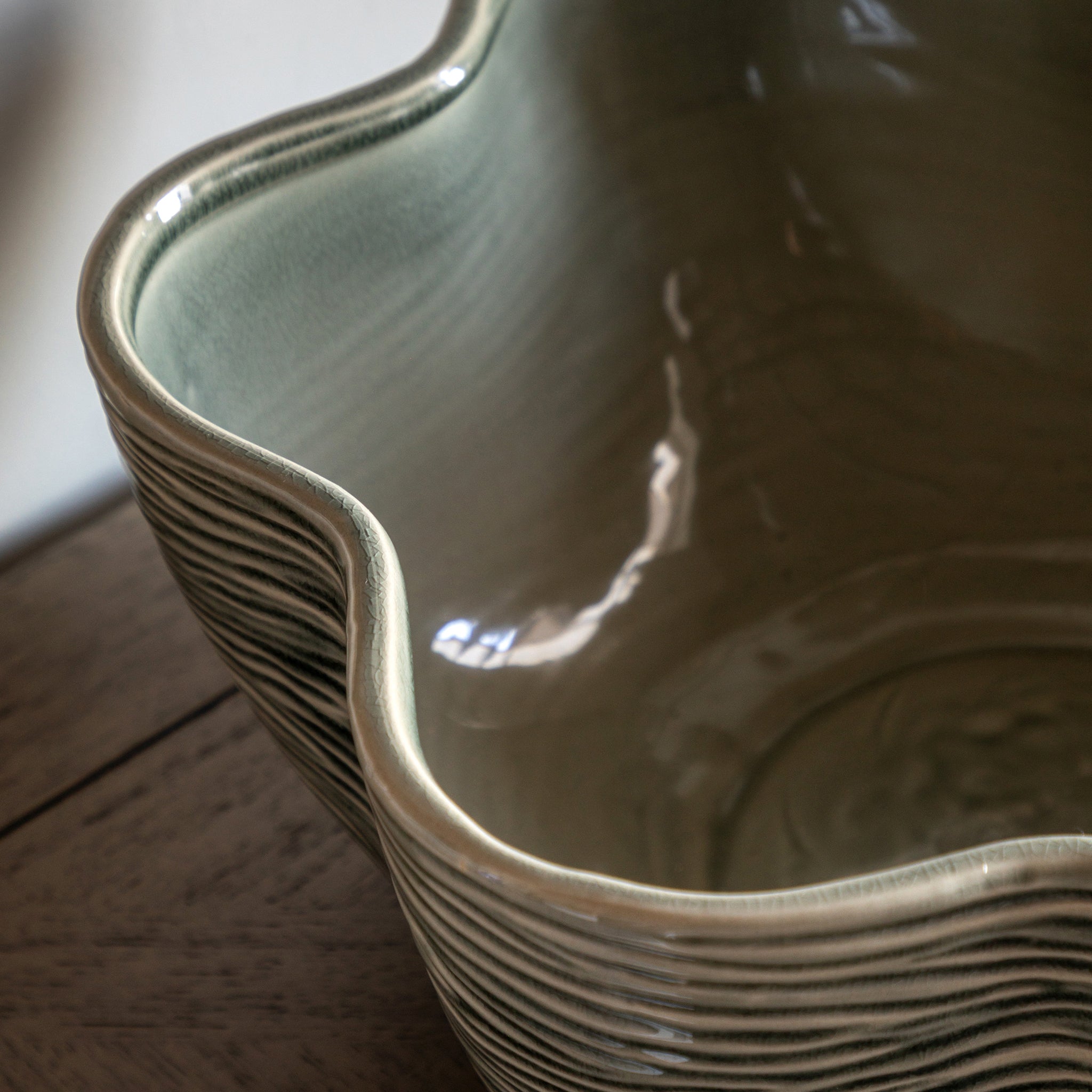 Green Glazed Bowl