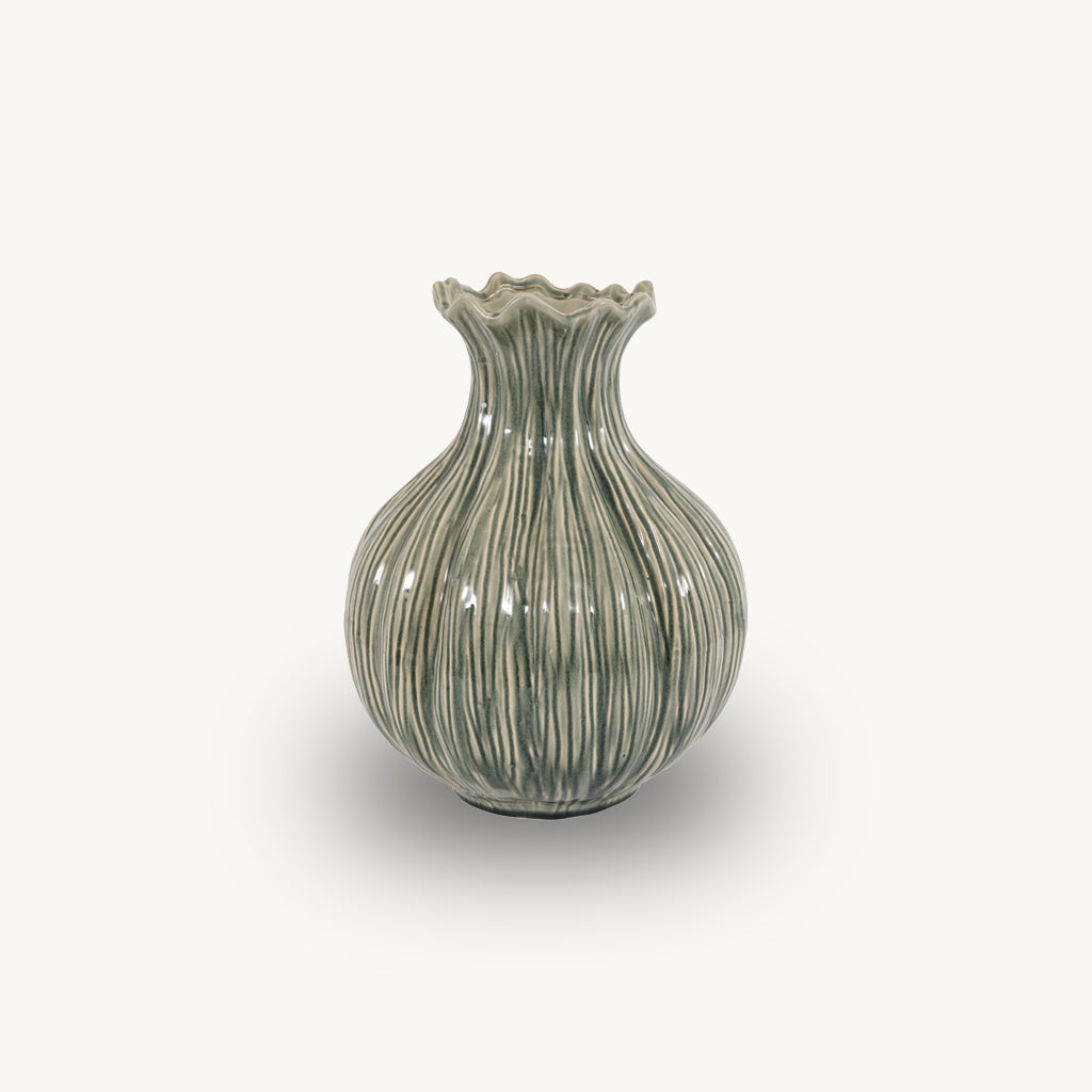 Green Glazed Vase