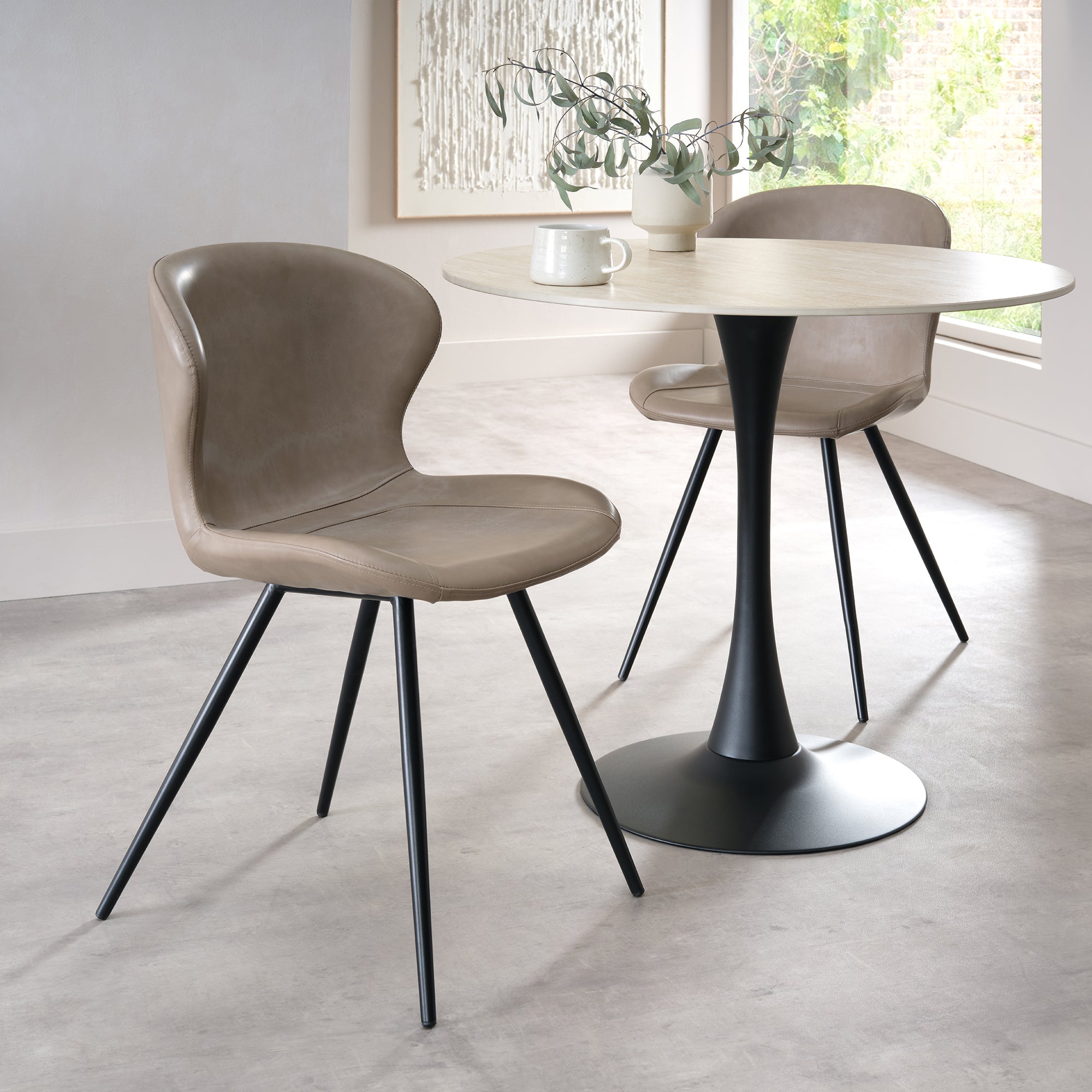 Hector Chair in Stone