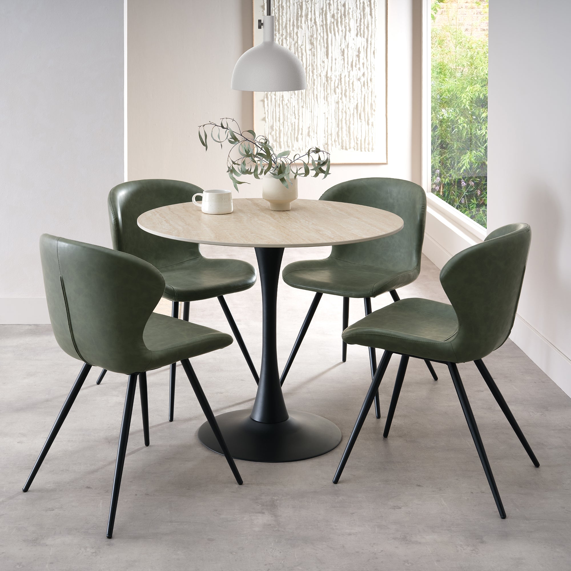 Hector Chair in Olive