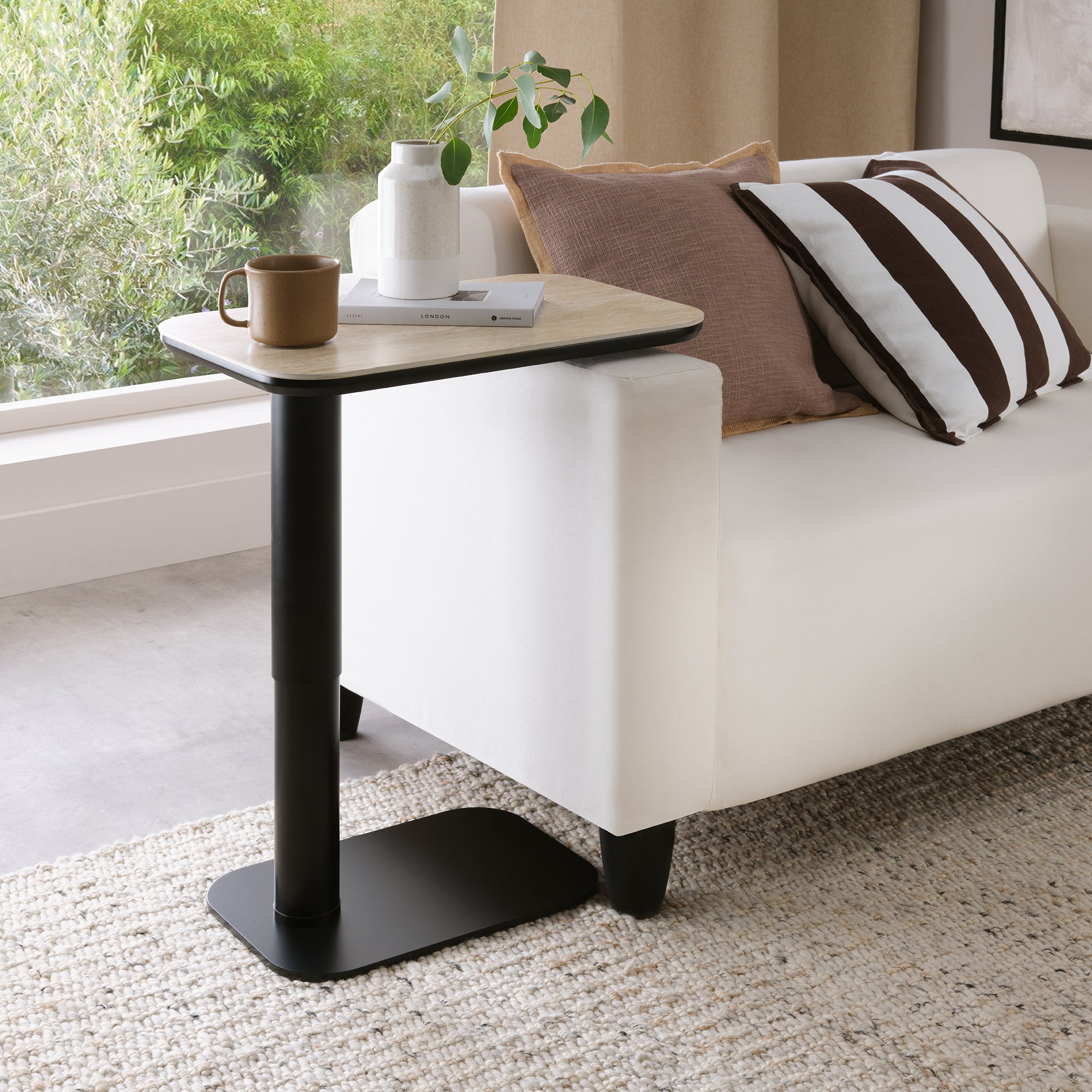 Calvin Sofa Table in Beige