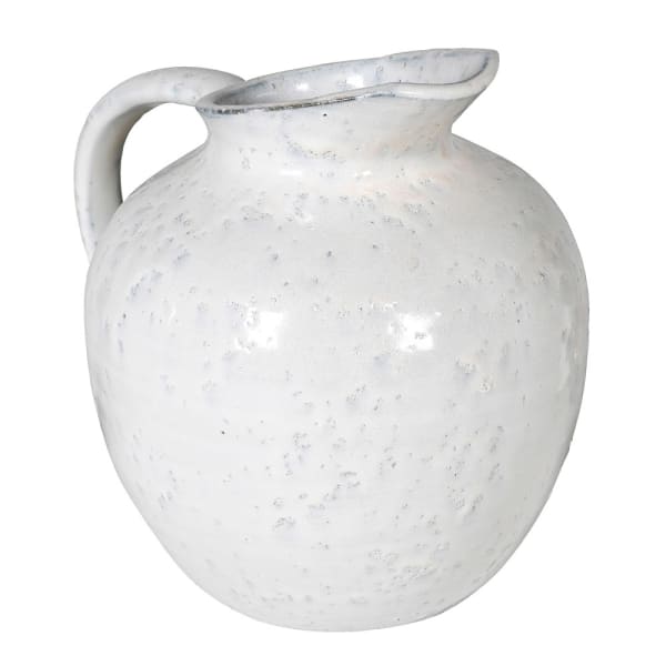 White Rustic Jug