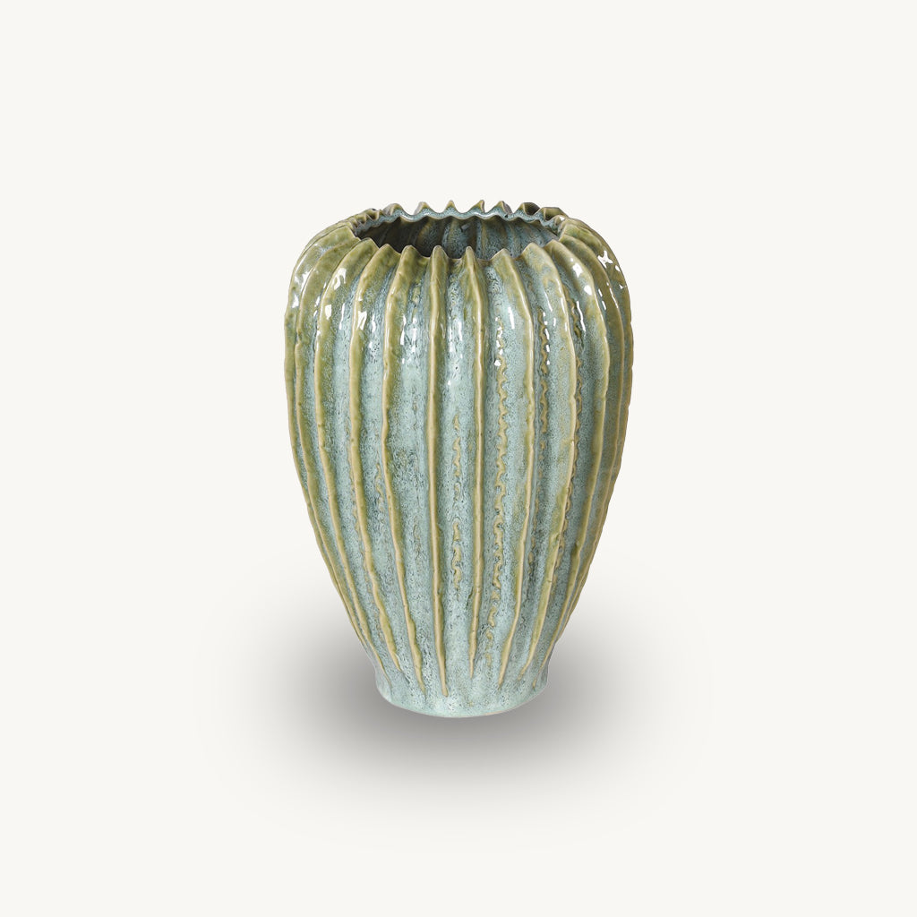 Handmade Green Vase