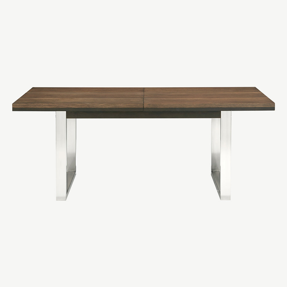 Harlem Dark Oak 6-8 Seater Extending Dining Table