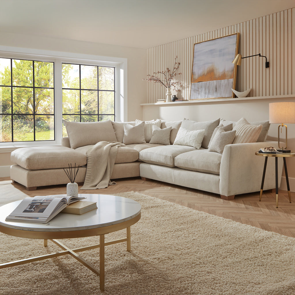 Hatton Combi Unit Sofa with Footstool