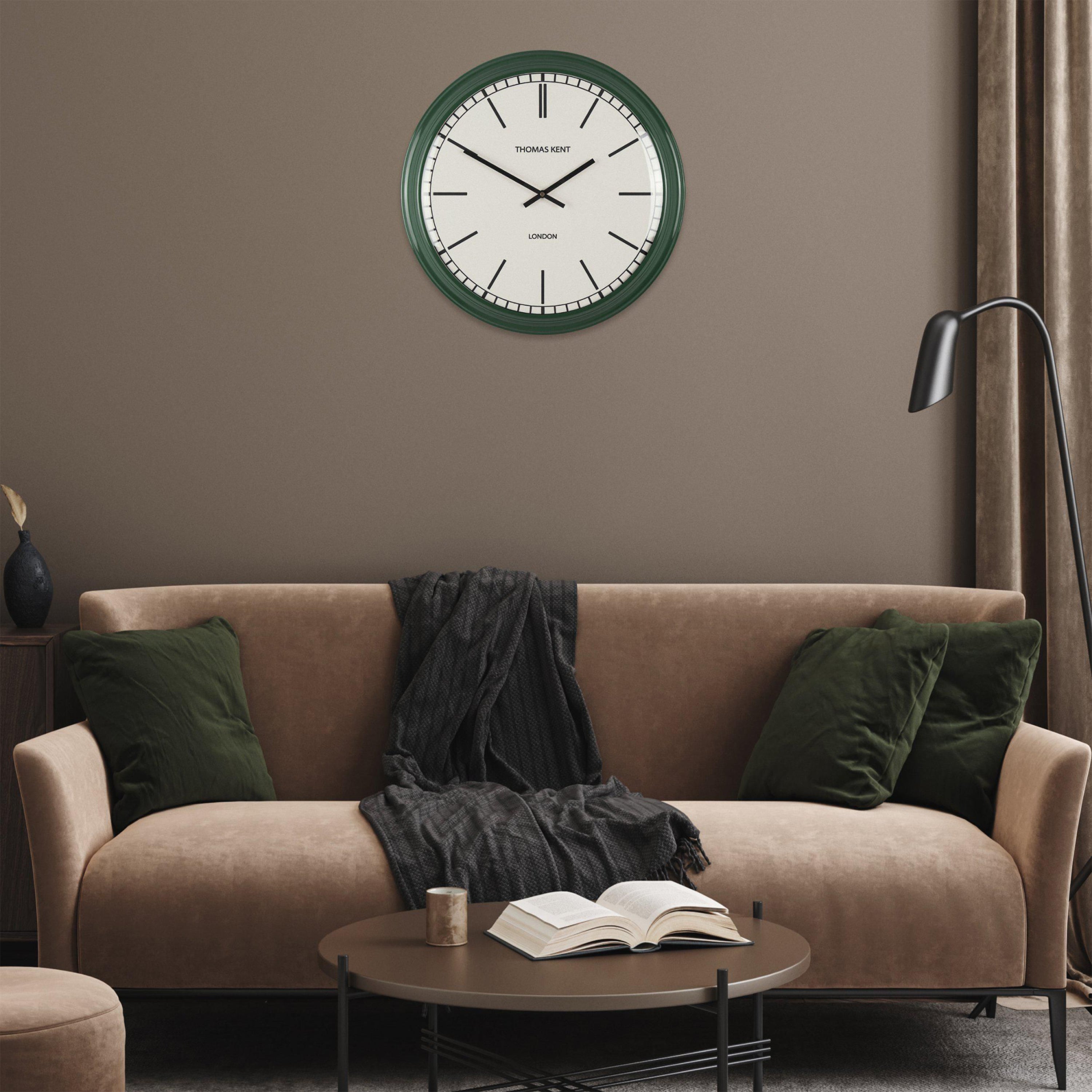 Haymarket wall clock in fern